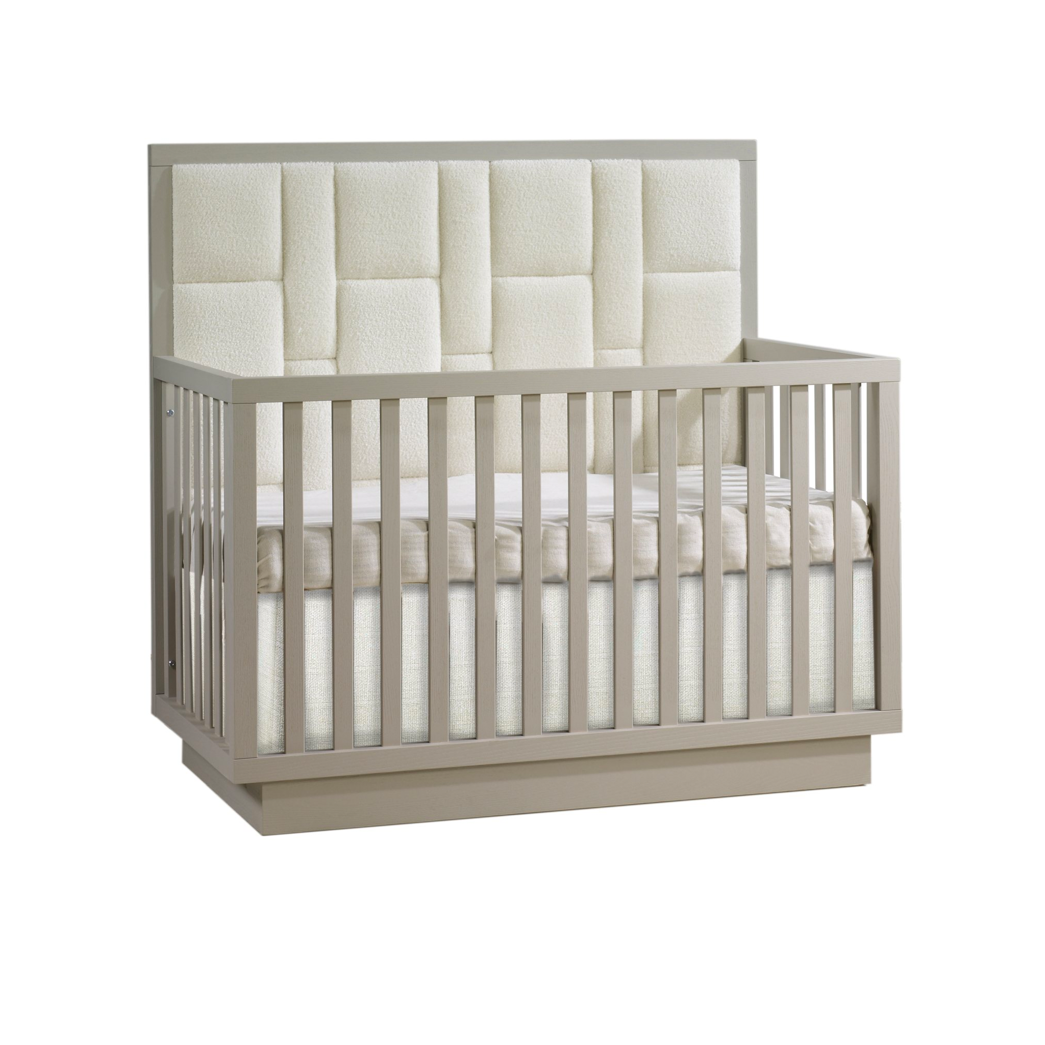 Como Convertible Crib with Upholstered Panel - Tots to Teens Furniture