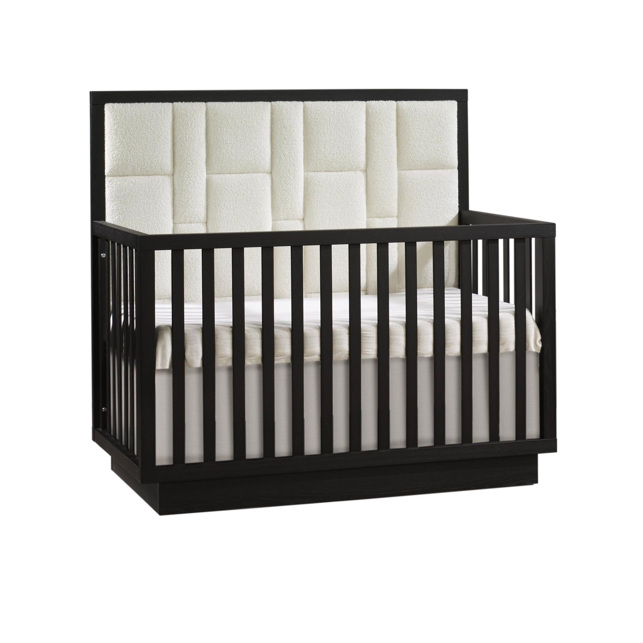 Como Convertible Crib with Upholstered Panel - Tots to Teens Furniture