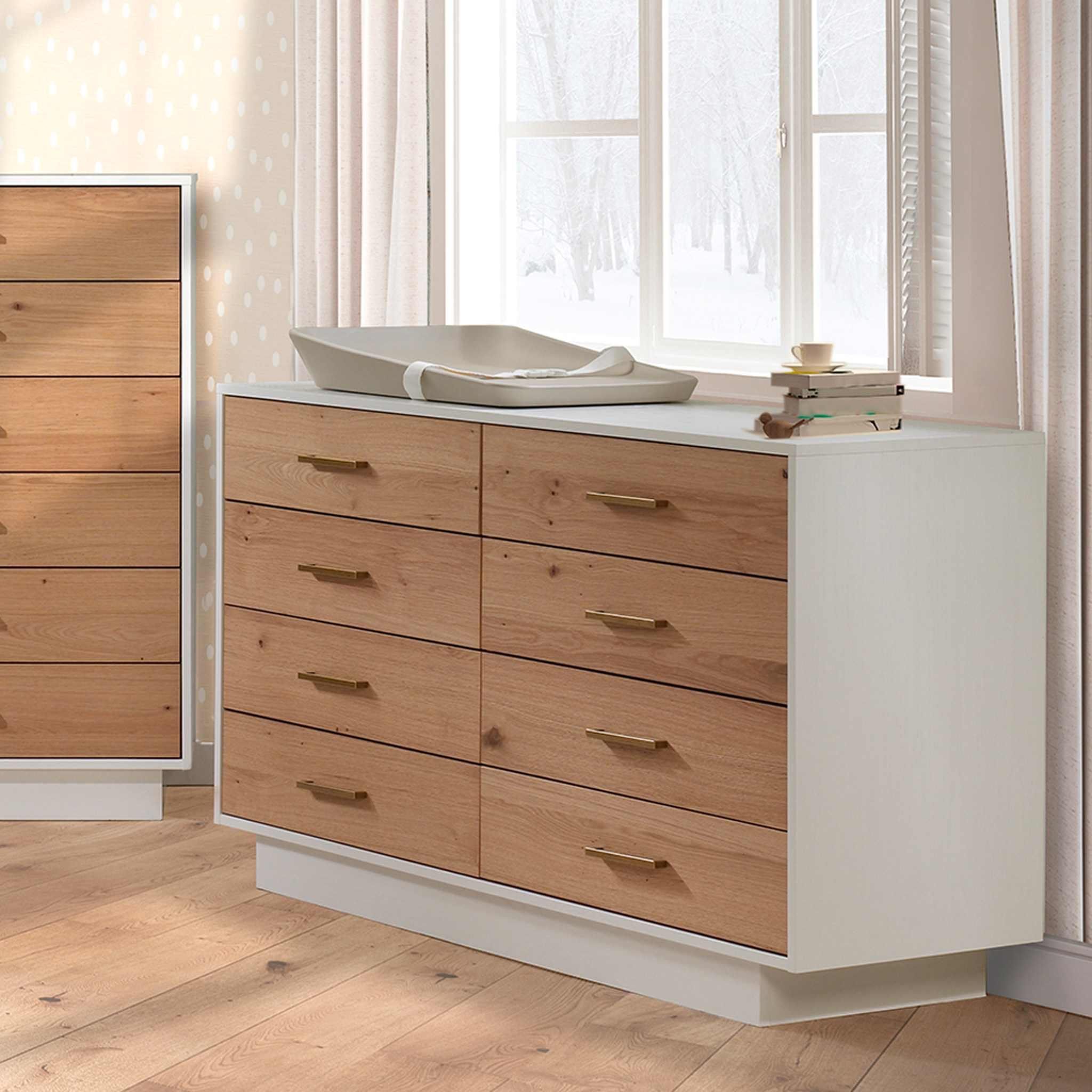 Como Naturale Double Dresser - Tots to Teens Furniture