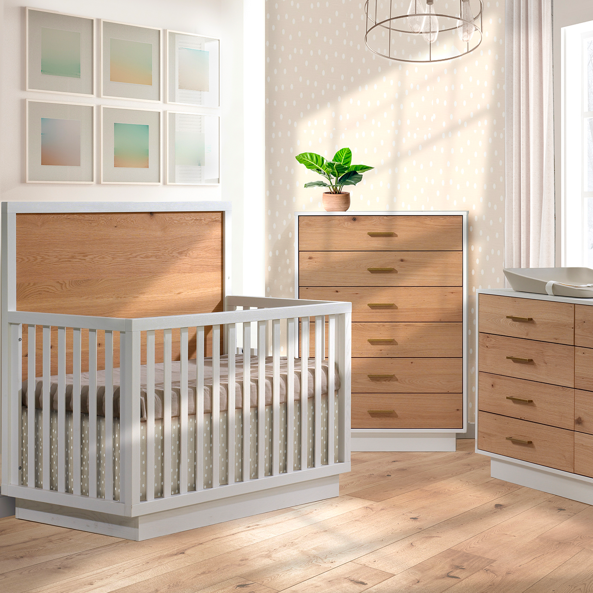 Como Naturale Convertible Crib - Tots to Teens Furniture