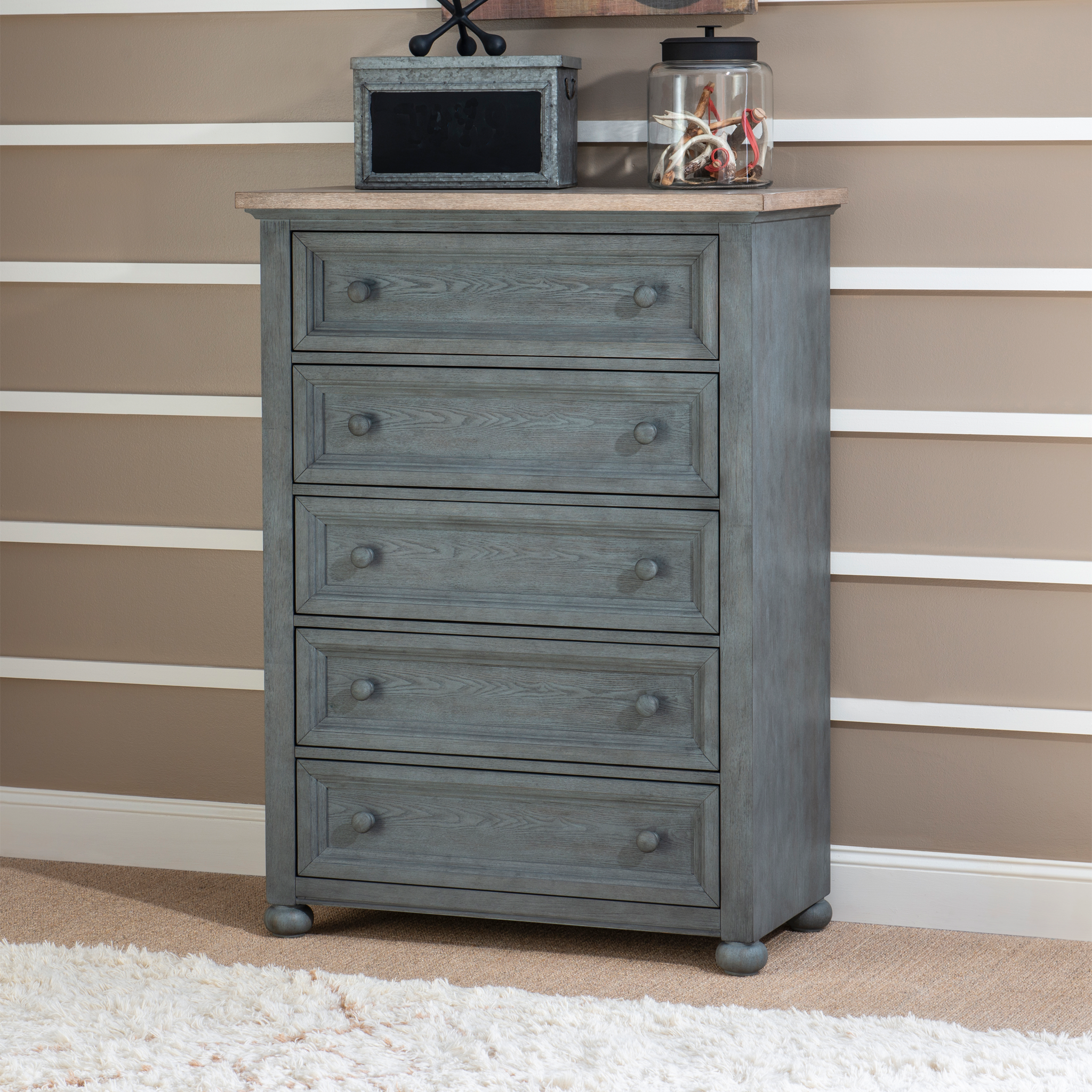 Cone Mills 5 Drawer Chest - Tots to Teens Furniture