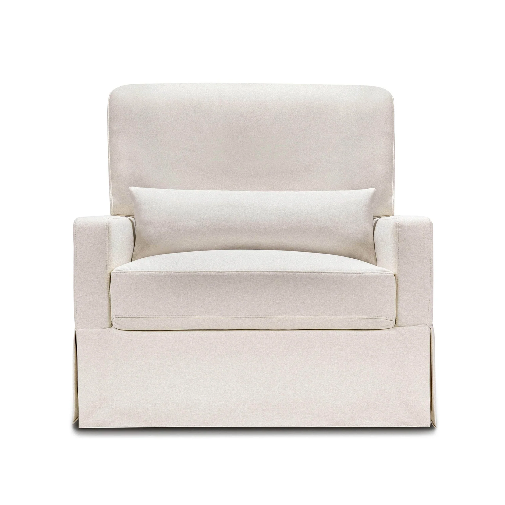 Crawford Chair and a Half Pillowback Comfort Swivel Glider - Tots to Teens Furniture