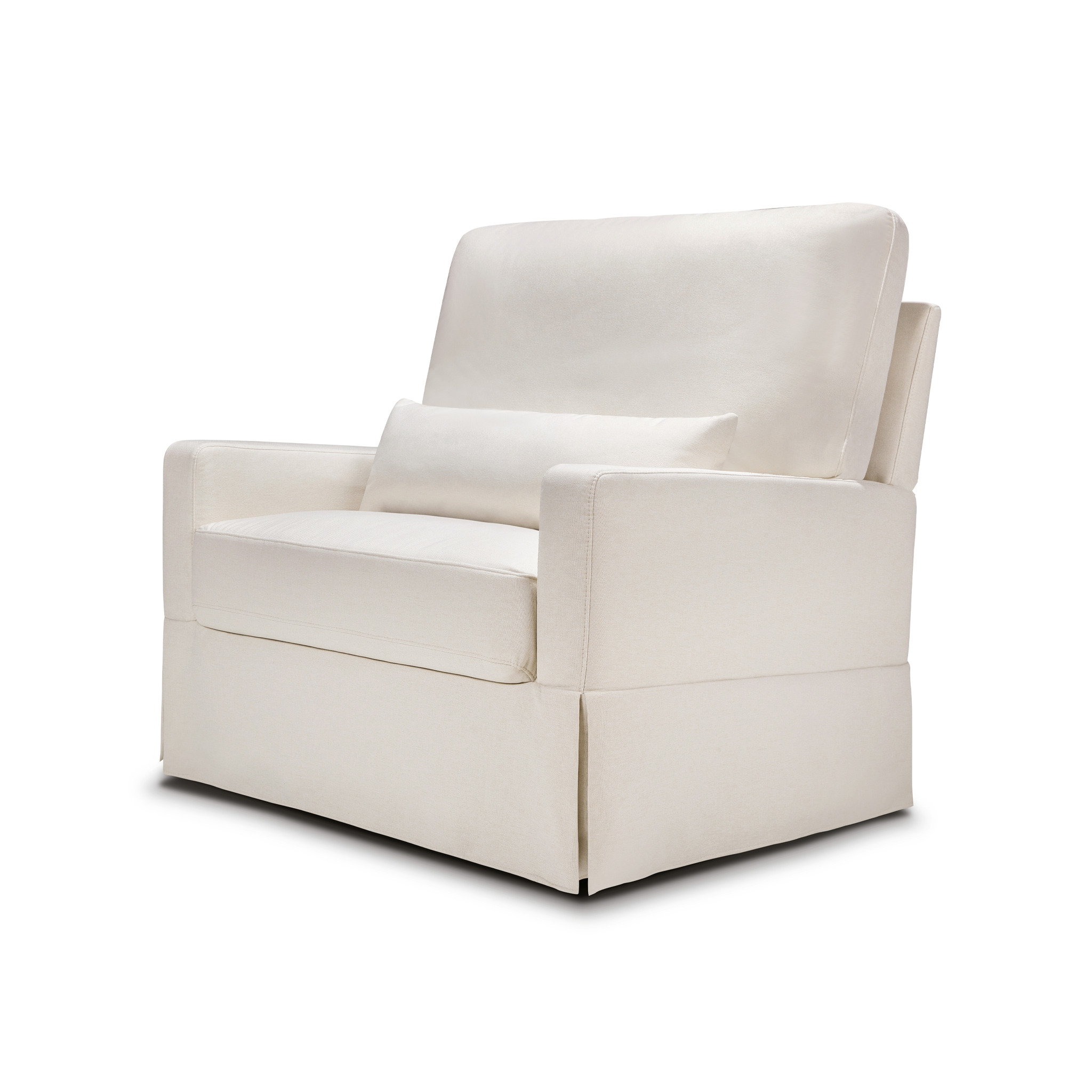 Crawford Chair and a Half Pillowback Comfort Swivel Glider - Tots to Teens Furniture