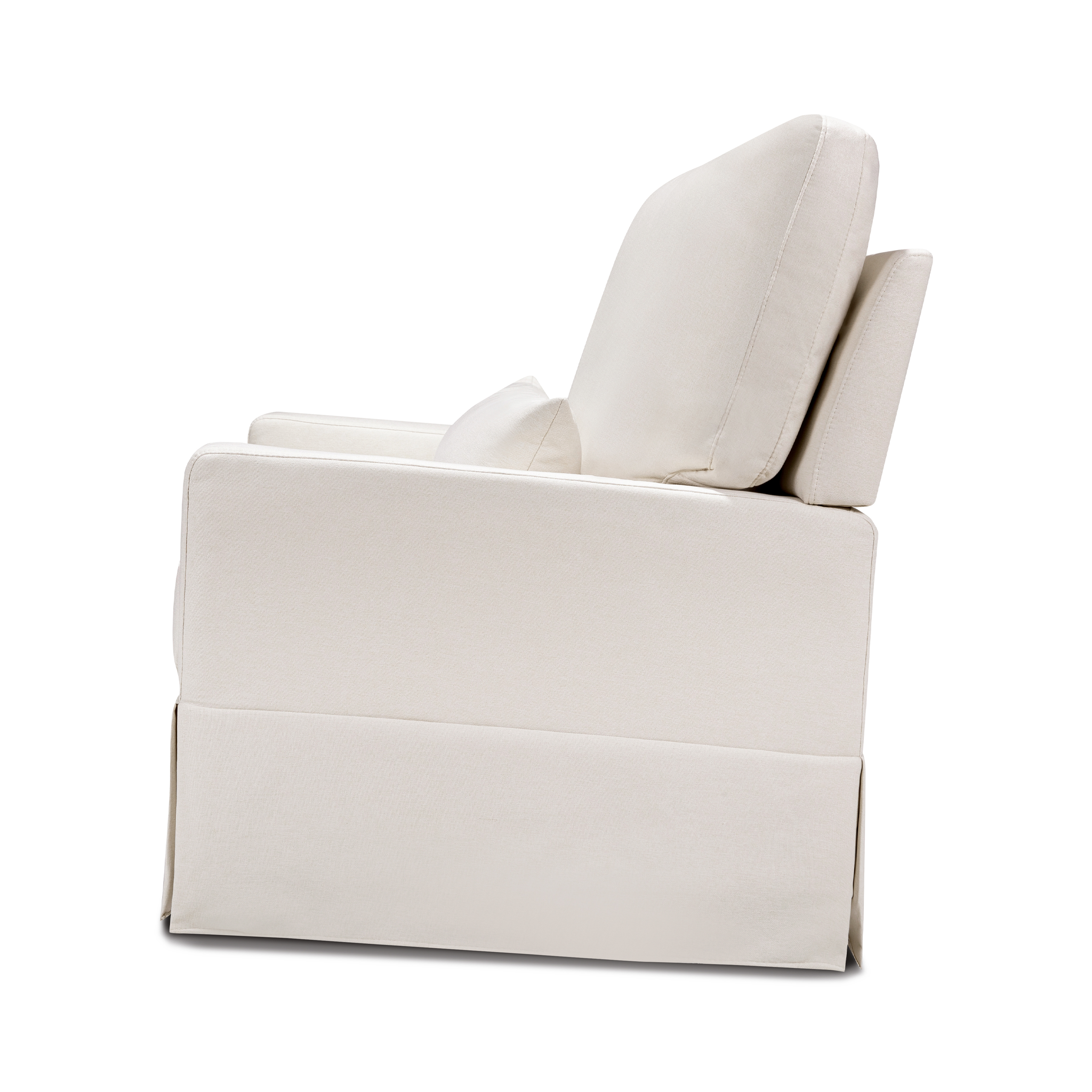 Crawford Chair and a Half Pillowback Comfort Swivel Glider - Tots to Teens Furniture