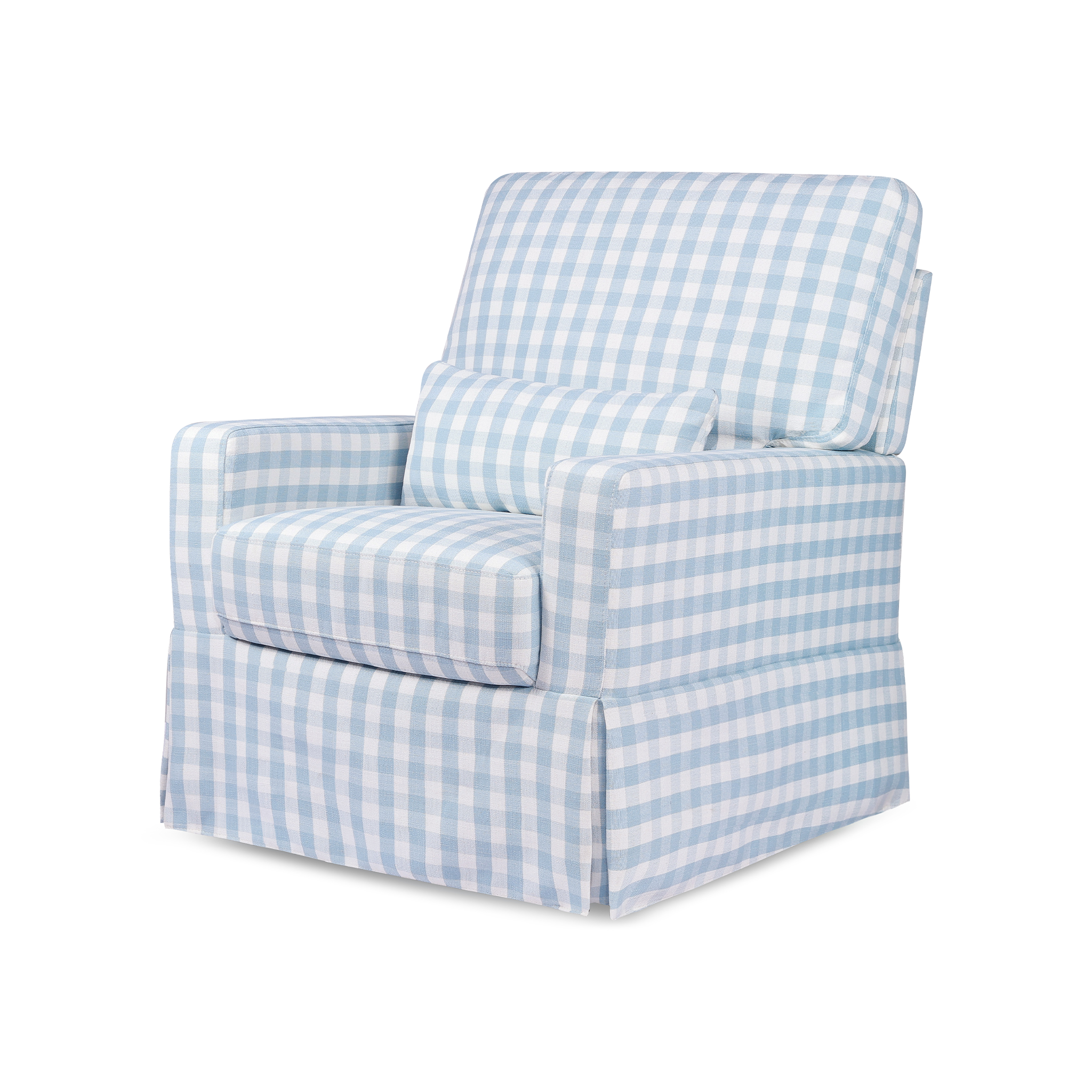 Crawford Pillowback Comfort Swivel Glider - Tots to Teens Furniture