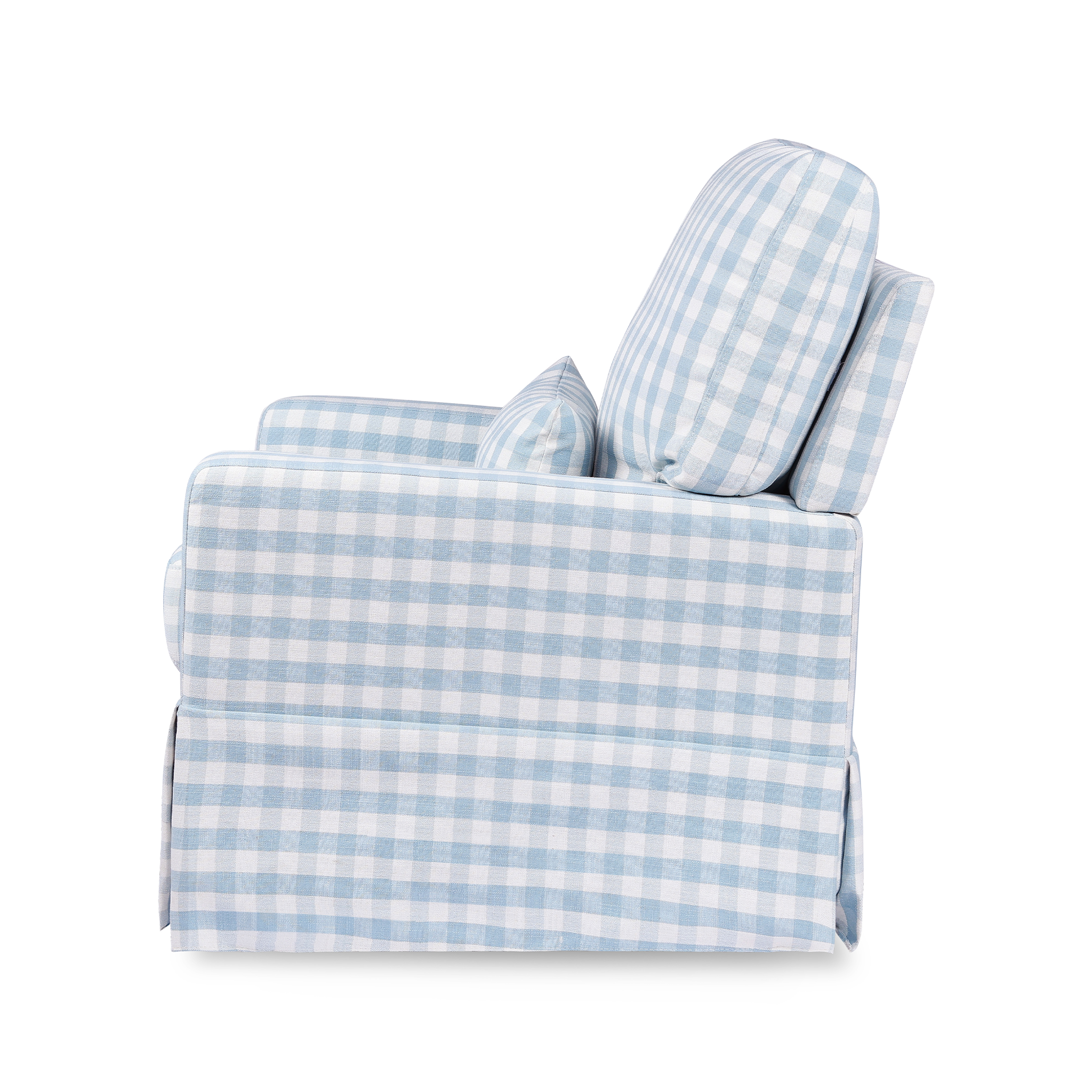 Crawford Pillowback Comfort Swivel Glider - Tots to Teens Furniture