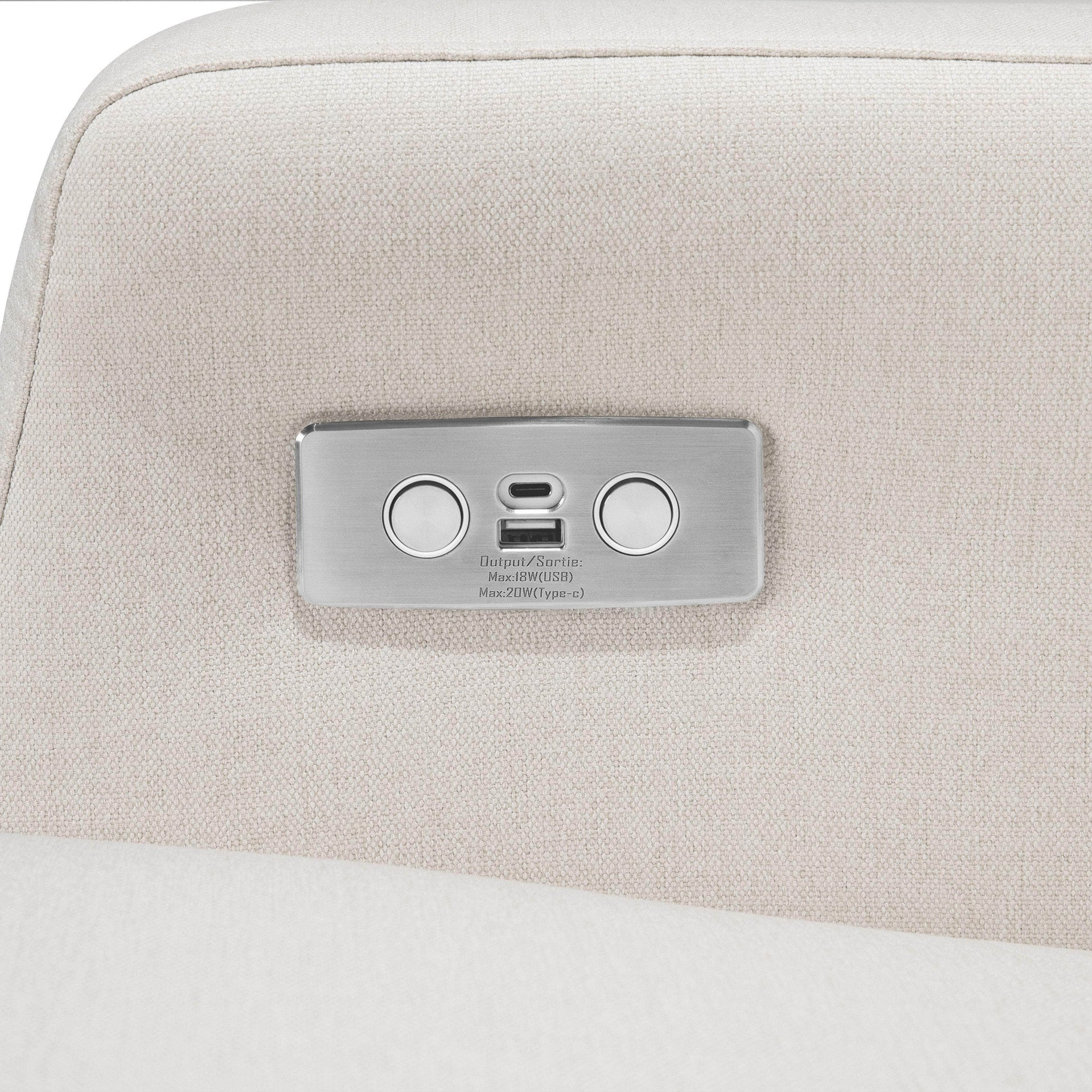 Crewe Power Swivel Glider Recliner - Tots to Teens Furniture