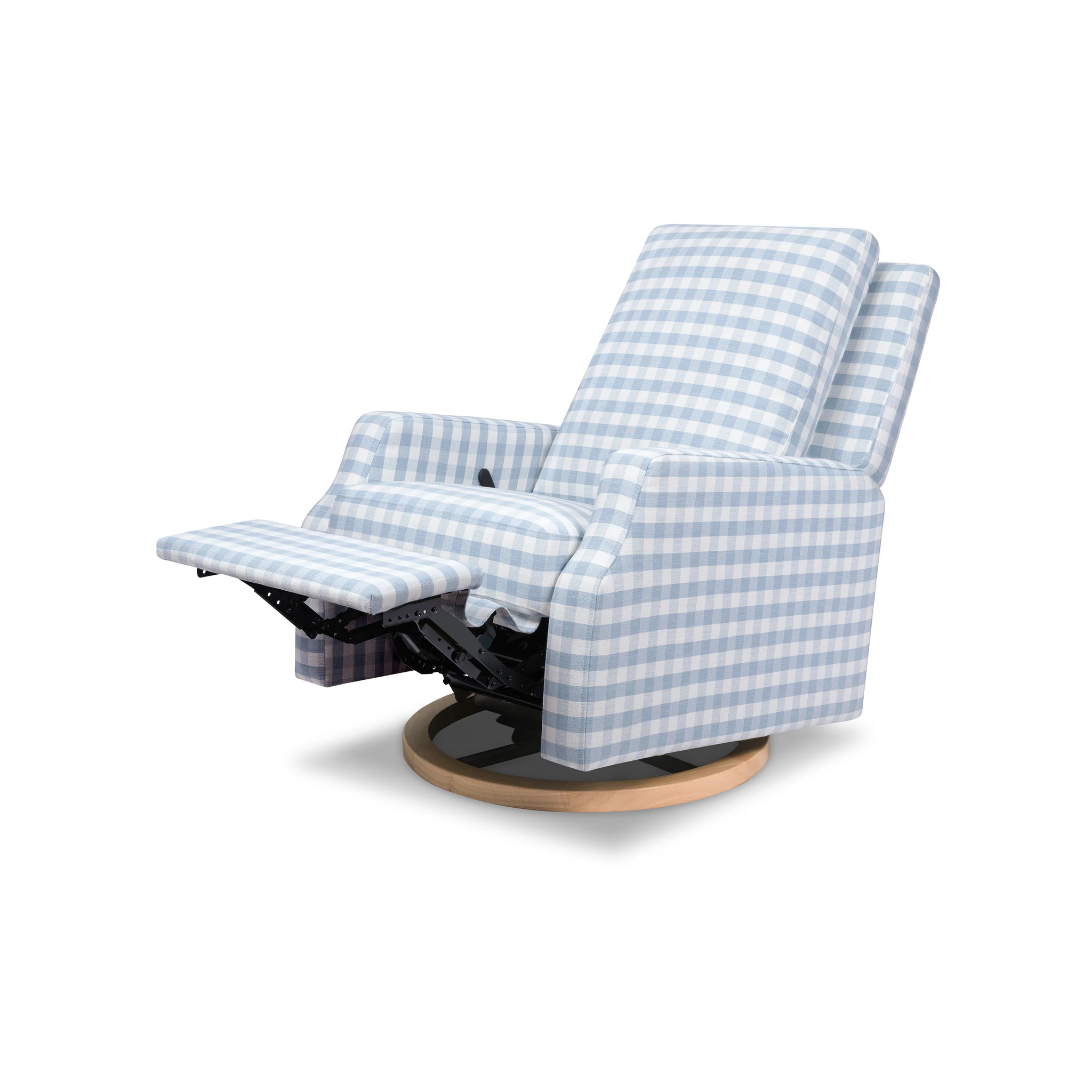 Crewe Swivel Glider Recliner - Tots to Teens Furniture