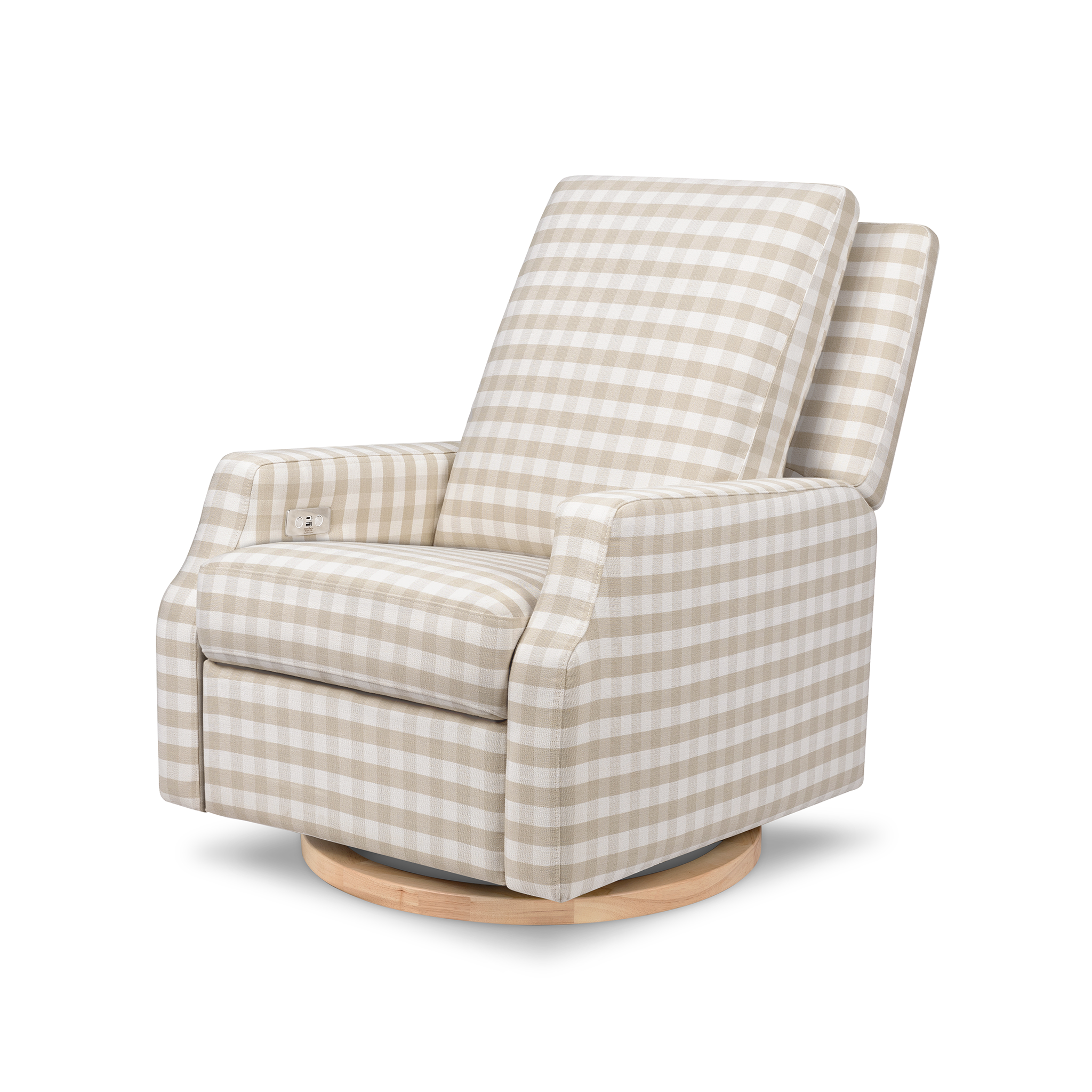 Crewe Power Swivel Glider Recliner - Tots to Teens Furniture