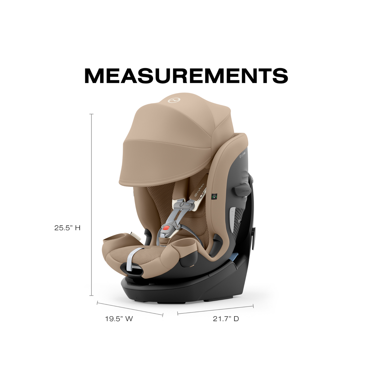 CYBEX Callisto G 360 Rotating All-in-One Convertible Car Seat