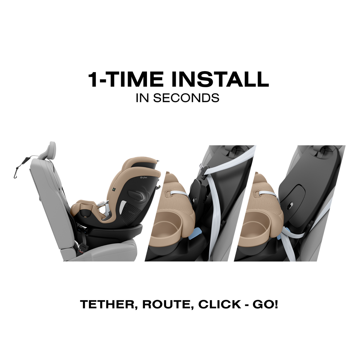 CYBEX Callisto G 360 Rotating All-in-One Convertible Car Seat