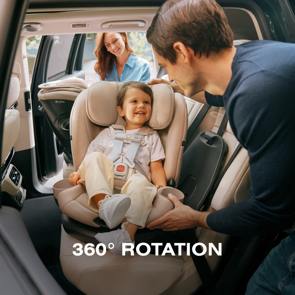 CYBEX Callisto G 360 Rotating All-in-One Convertible Car Seat - Tots to Teens Furniture
