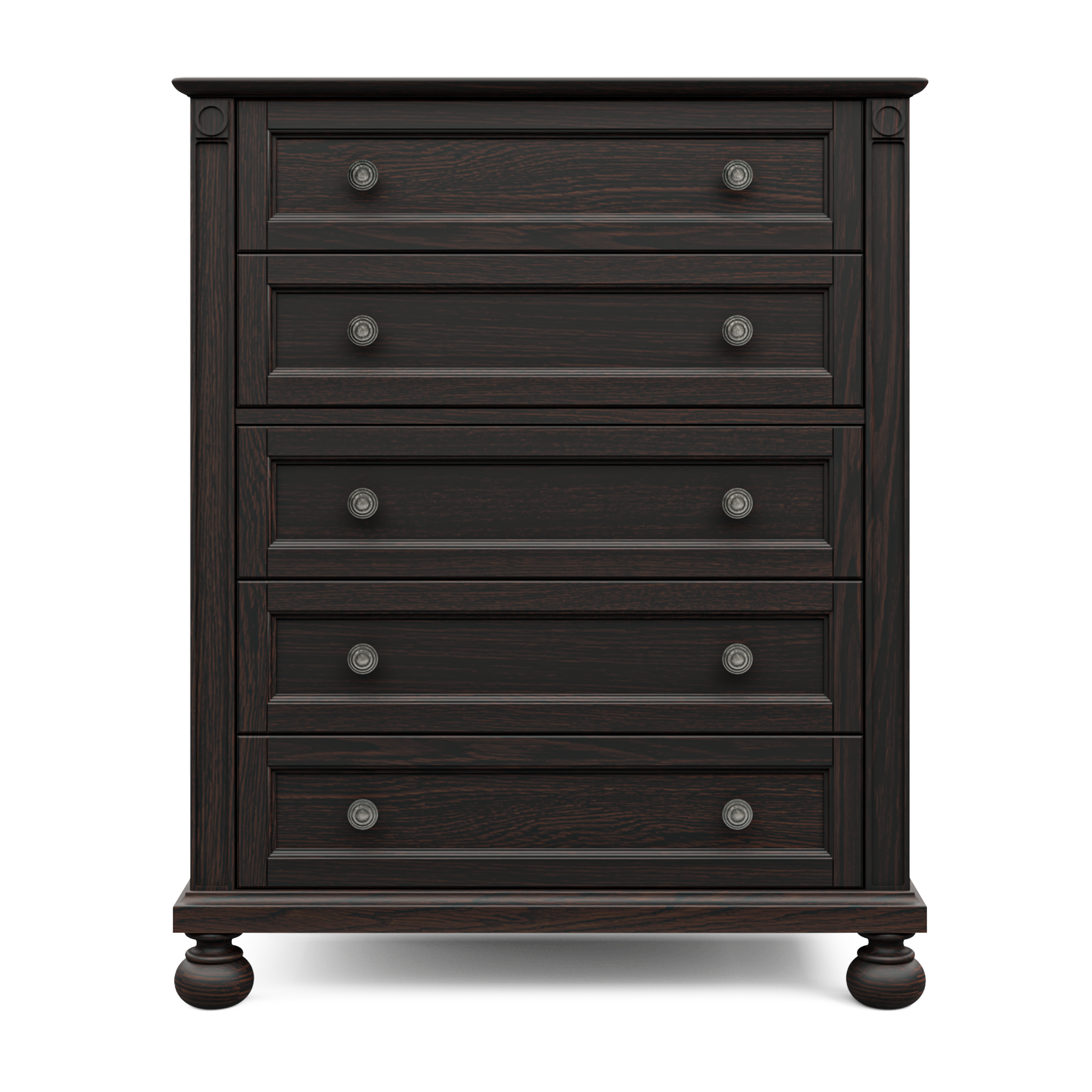 Romina Dakota Tall Chest Bruno Rosso - Tots to Teens Furniture