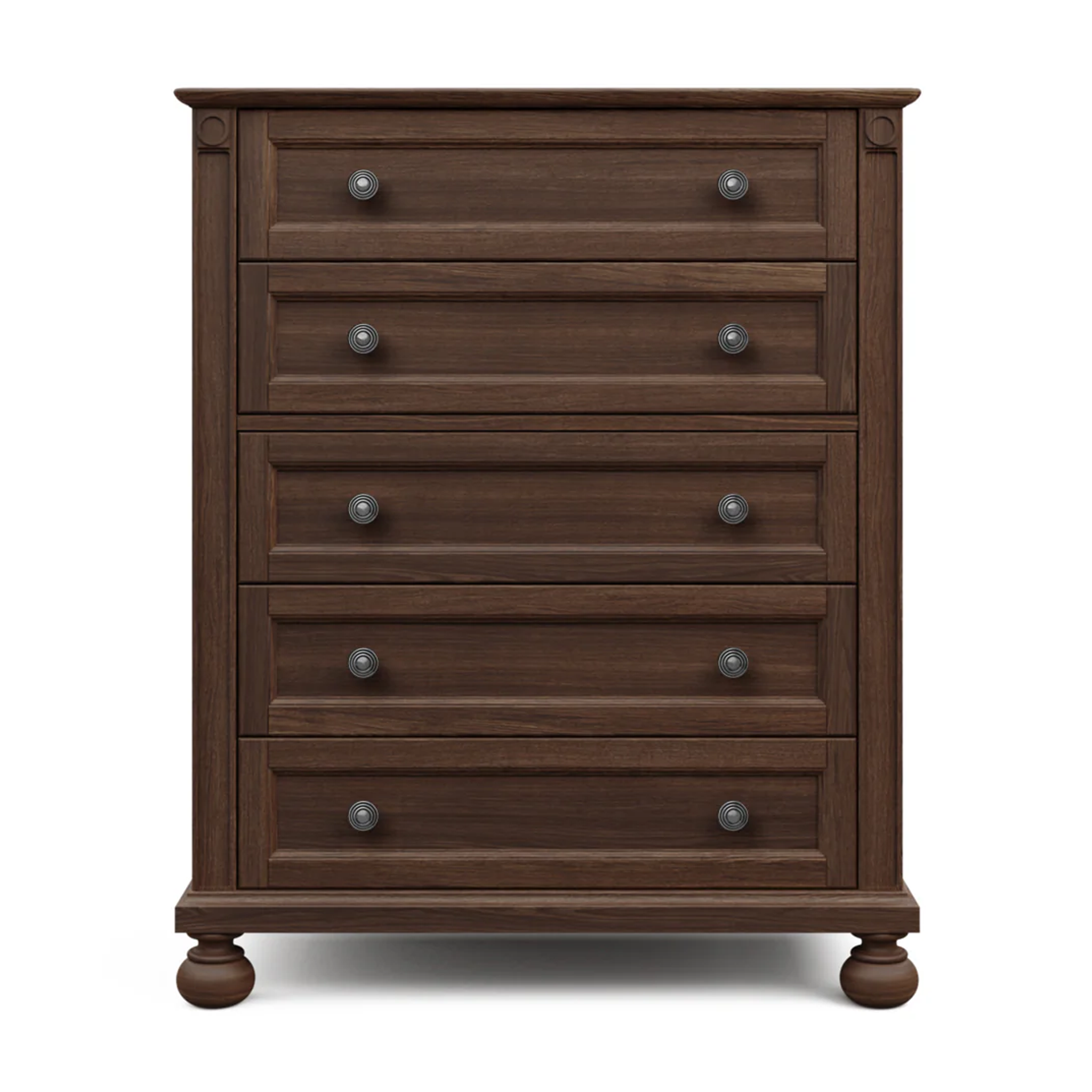 Romina Dakota Tall Chest Nocello - Tots to Teens Furniture