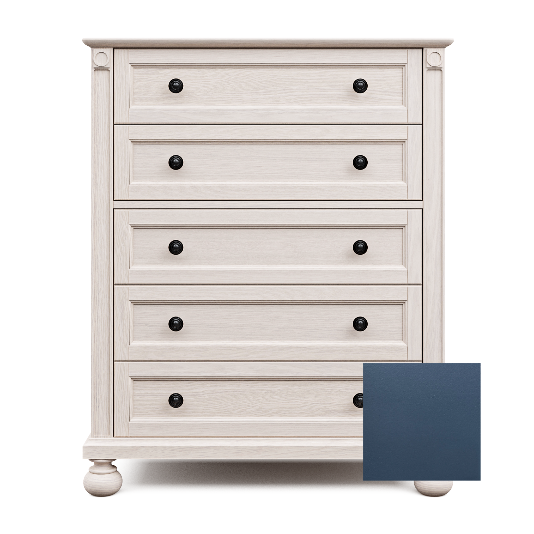 Romina Dakota Tall Chest Navy - Tots to Teens Furniture