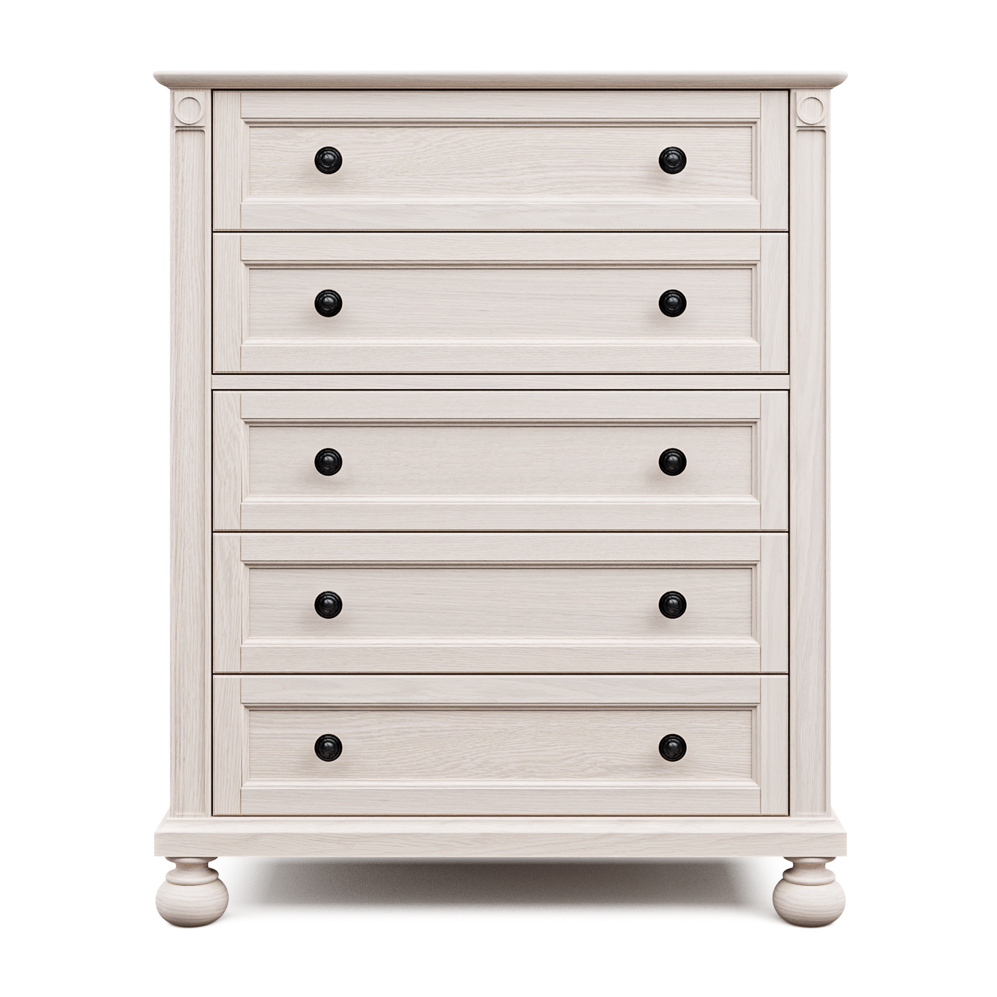 Romina Dakota Tall Chest Washed White - Tots to Teens Furniture