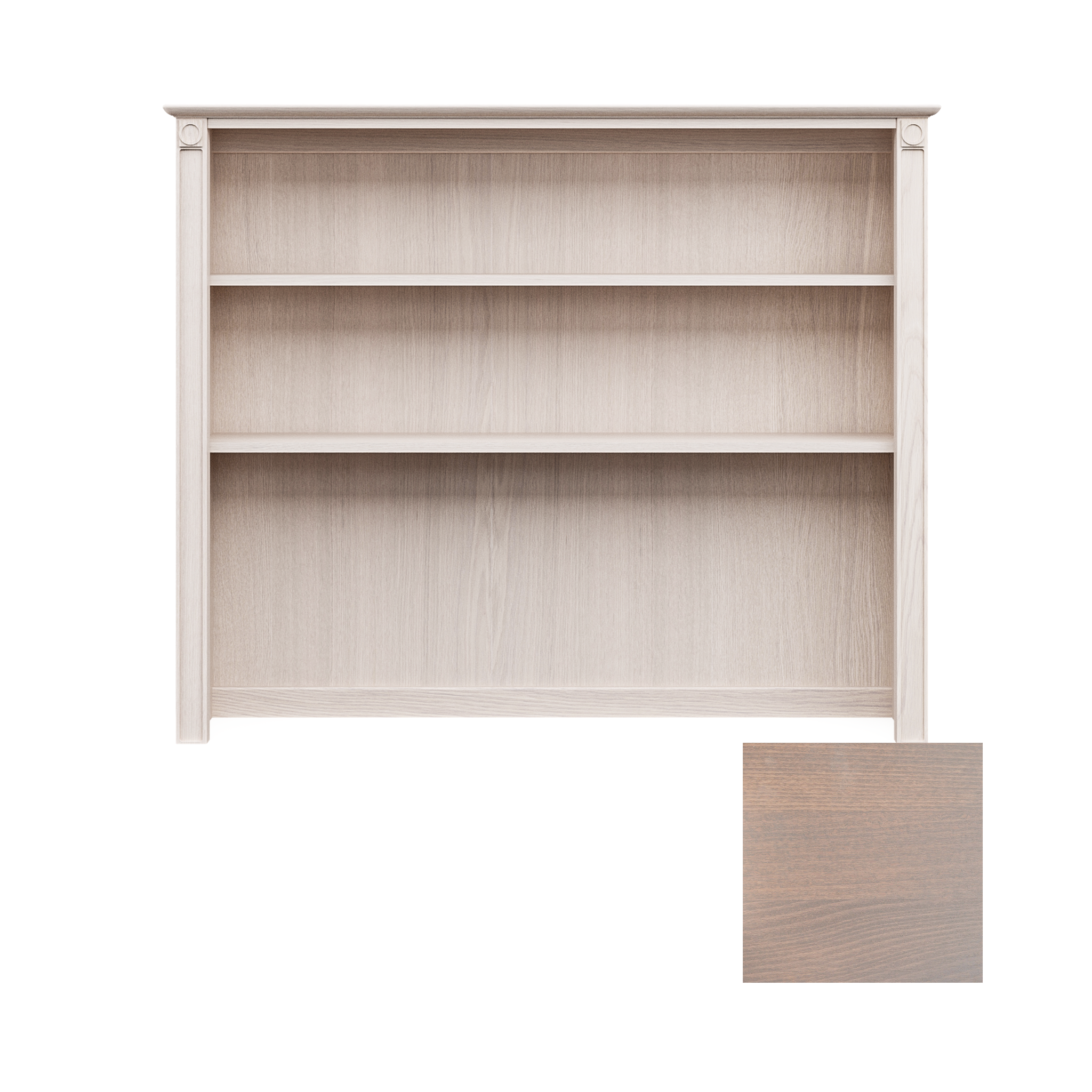 Romina Dakota Hutch Cappuccino - Tots to Teens Furniture