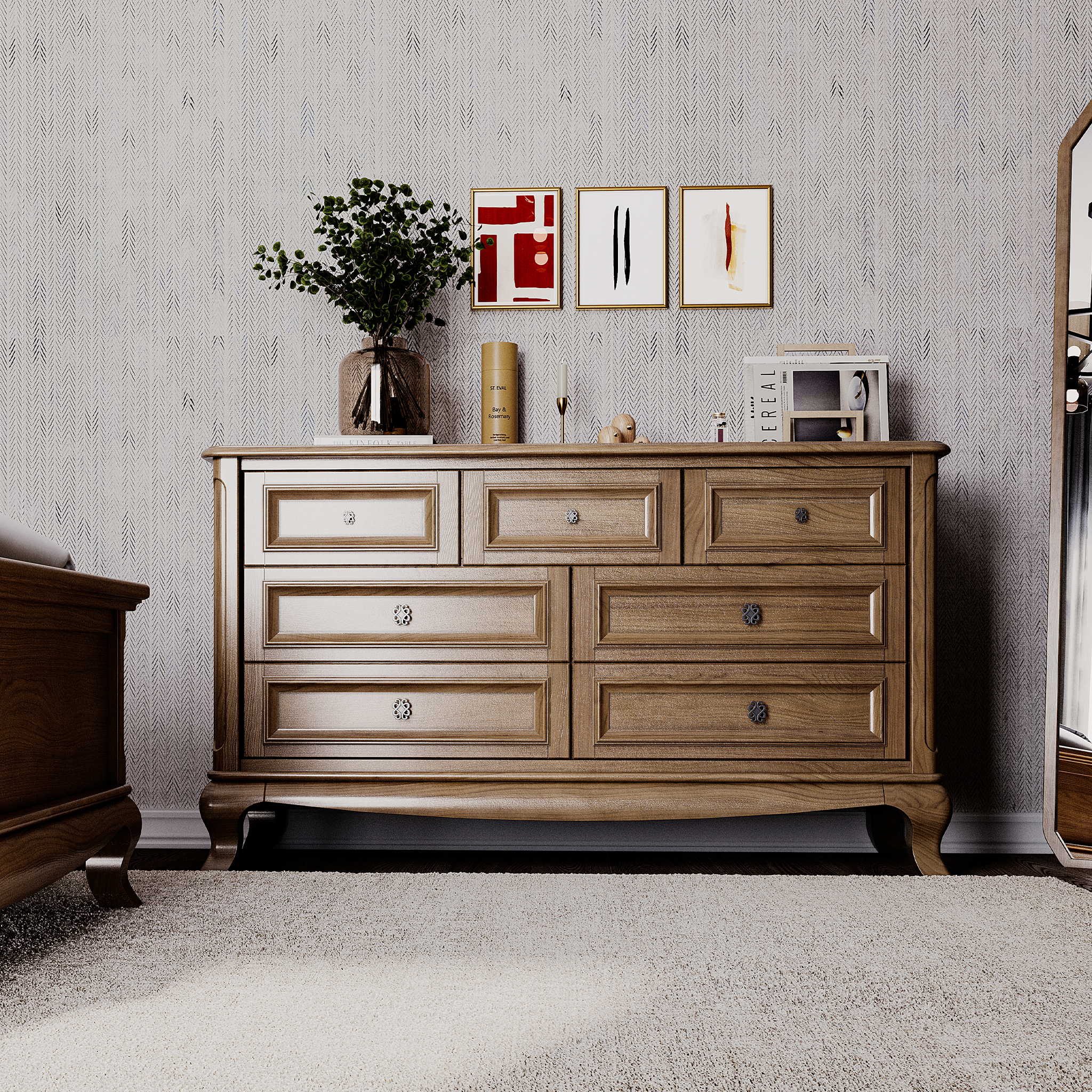 Antonio Double Dresser - Tots to Teens Furniture