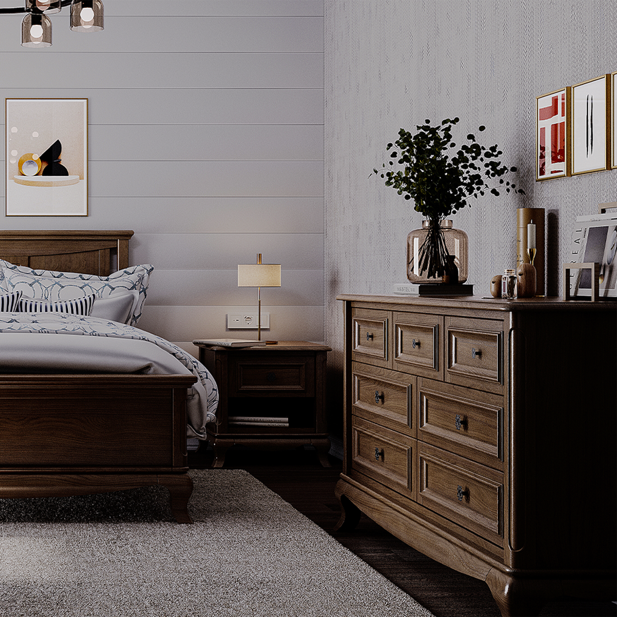 Antonio Double Dresser - Tots to Teens Furniture