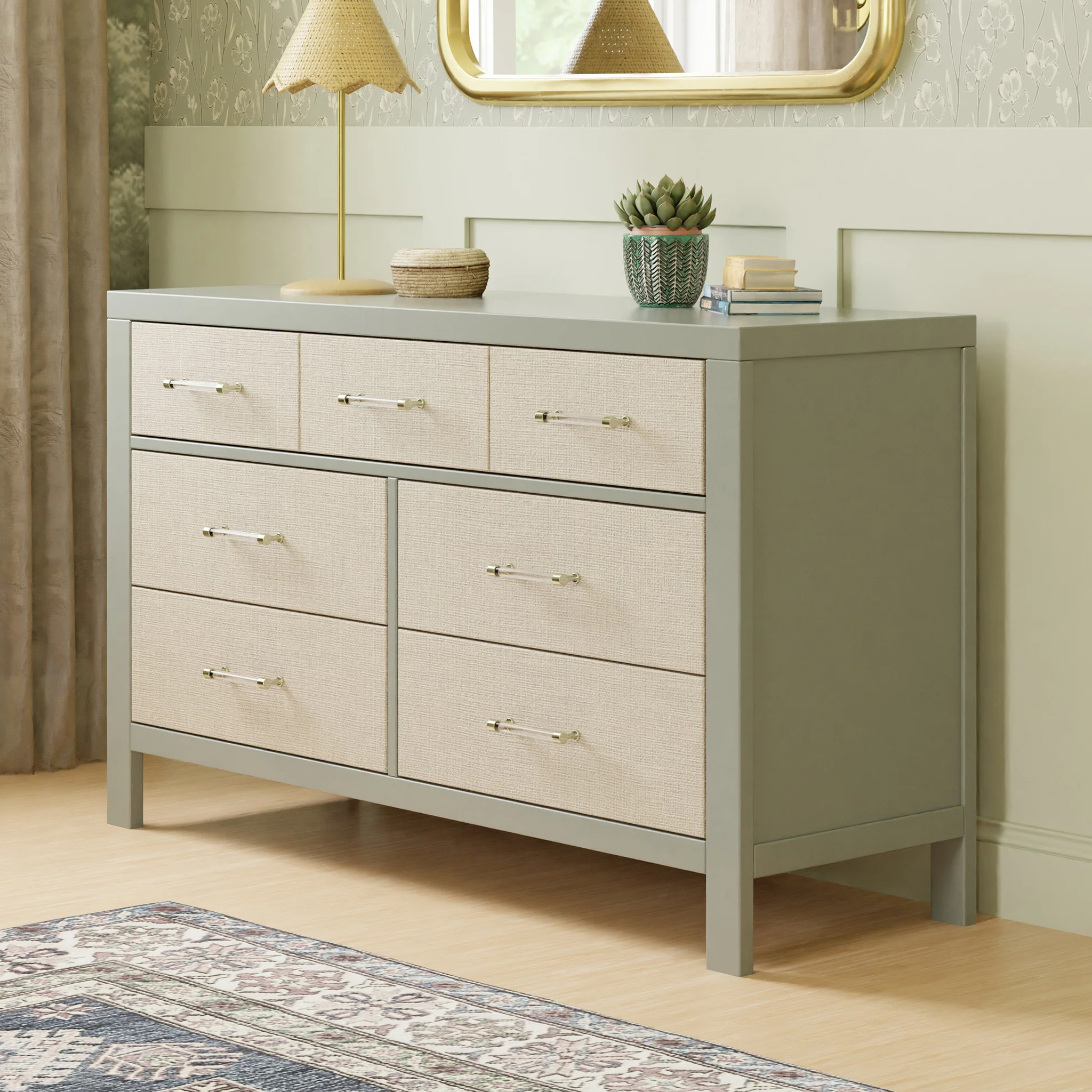 Eloise 7-Drawer Assembled Dresser - Tots to Teens Furniture