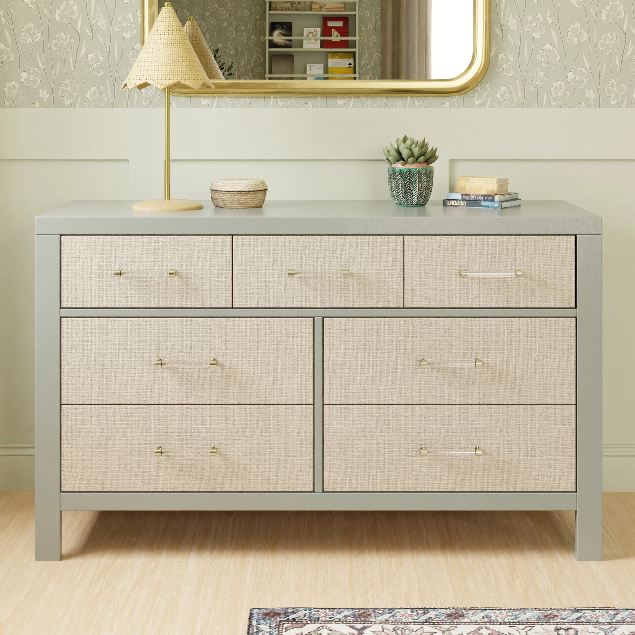 Eloise 7-Drawer Assembled Dresser - Tots to Teens Furniture