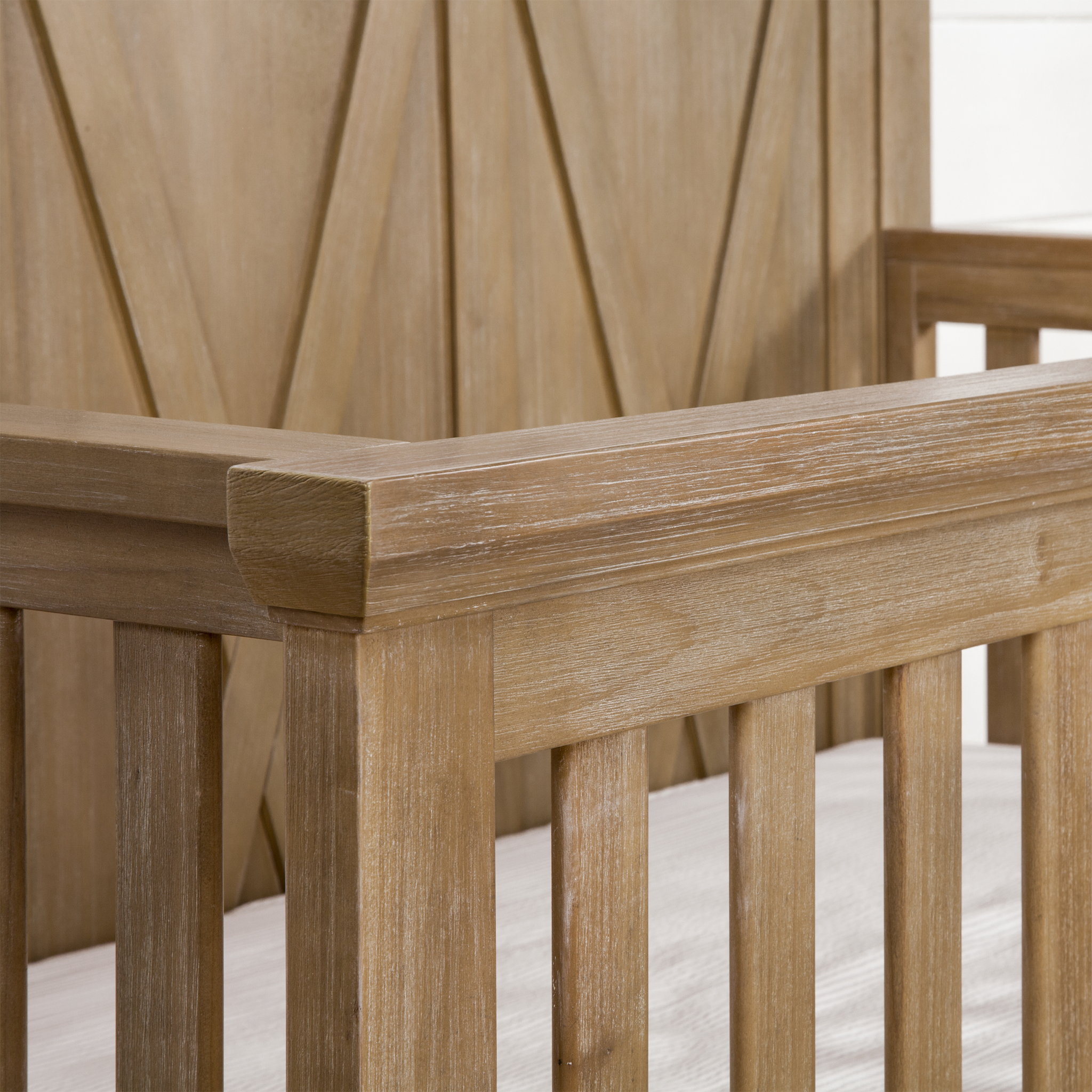 Emory Farmhouse 4-in-1 Convertible Crib - Tots to Teens Furniture
