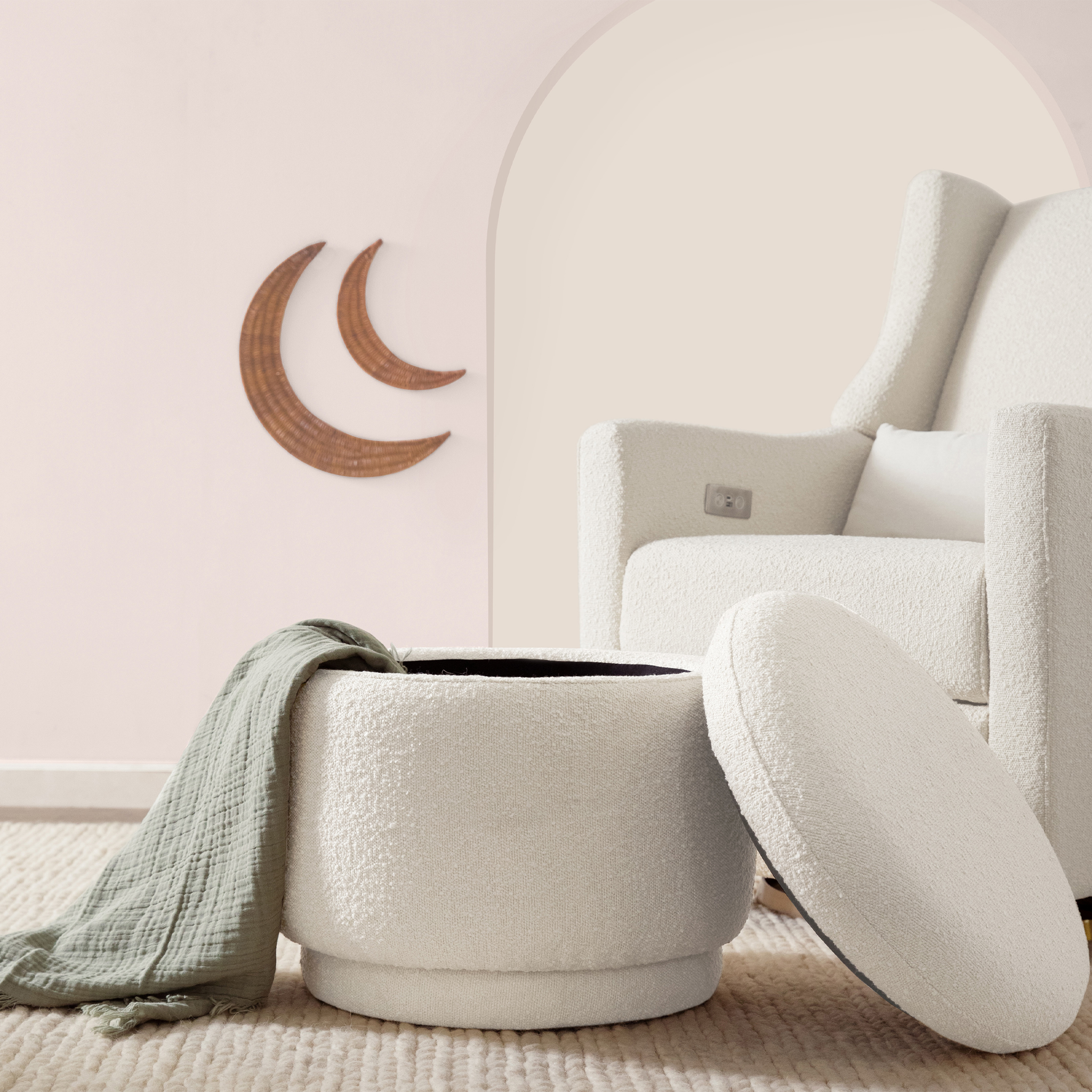 Enoki Storage Ottoman - Tots to Teens Furniture