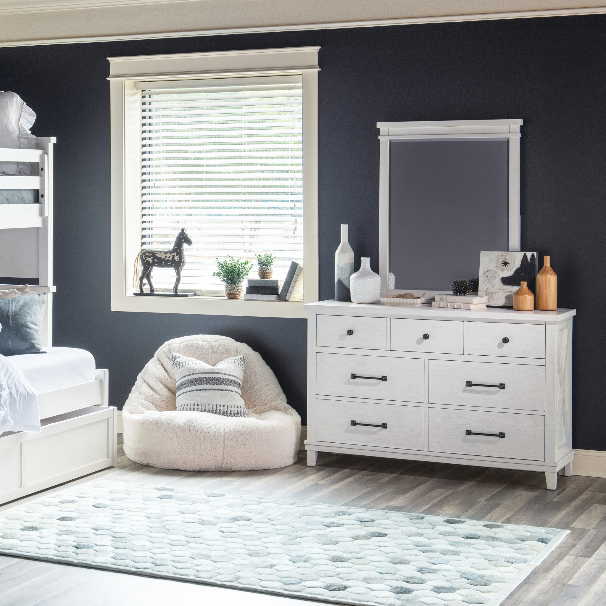 Flatiron Beveled Mirror - Tots to Teens Furniture