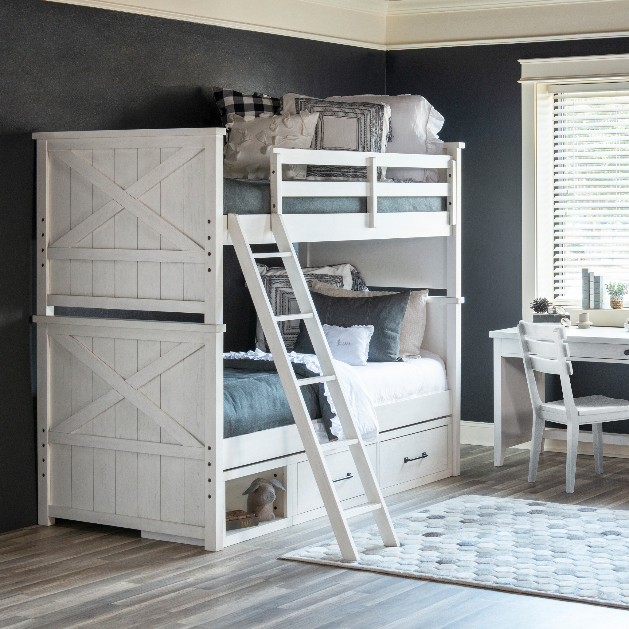 Flatiron Bunk Bed - Tots to Teens Furniture
