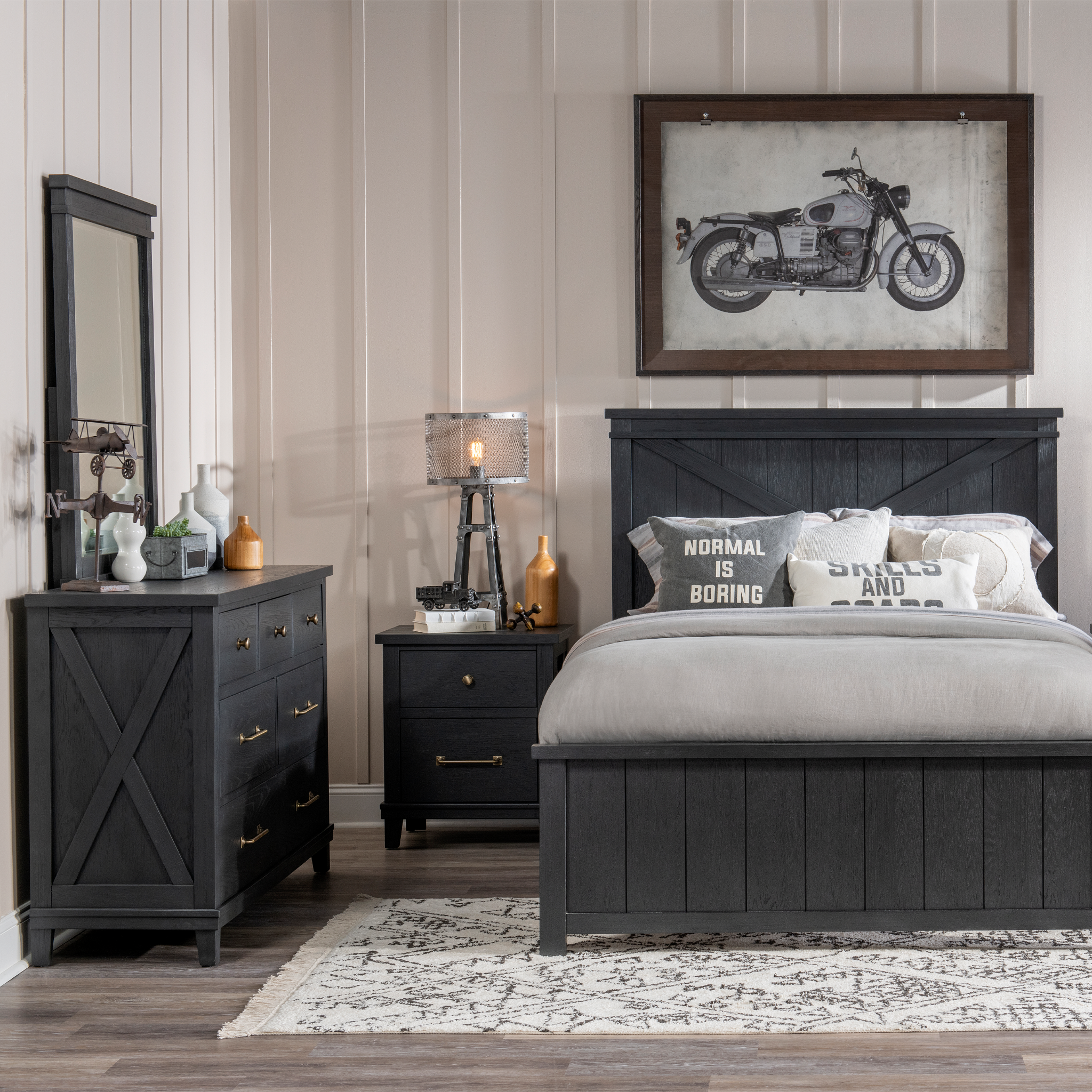 Flatiron 7 Drawer Dresser - Tots to Teens Furniture