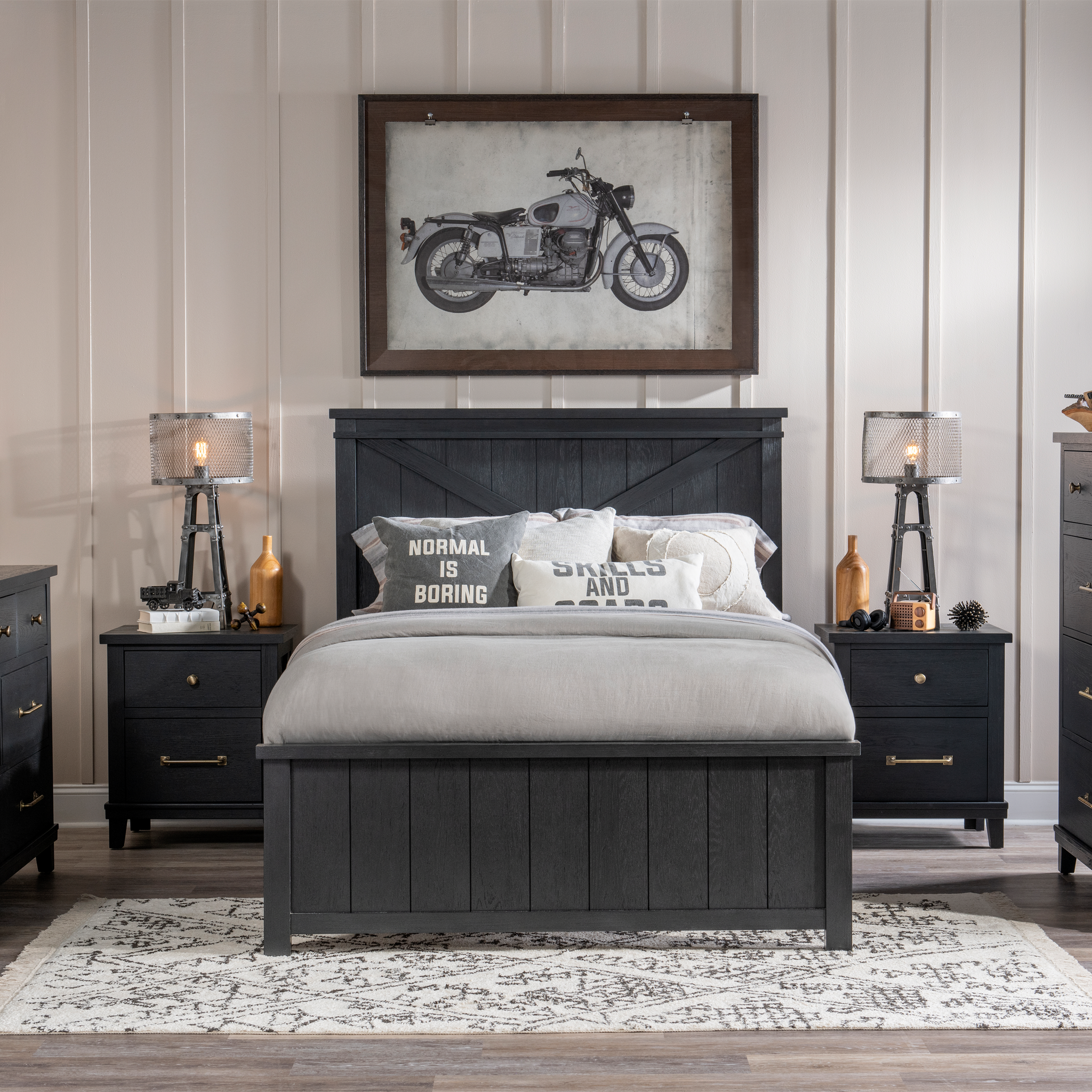 Flatiron Panel Bed - Tots to Teens Furniture