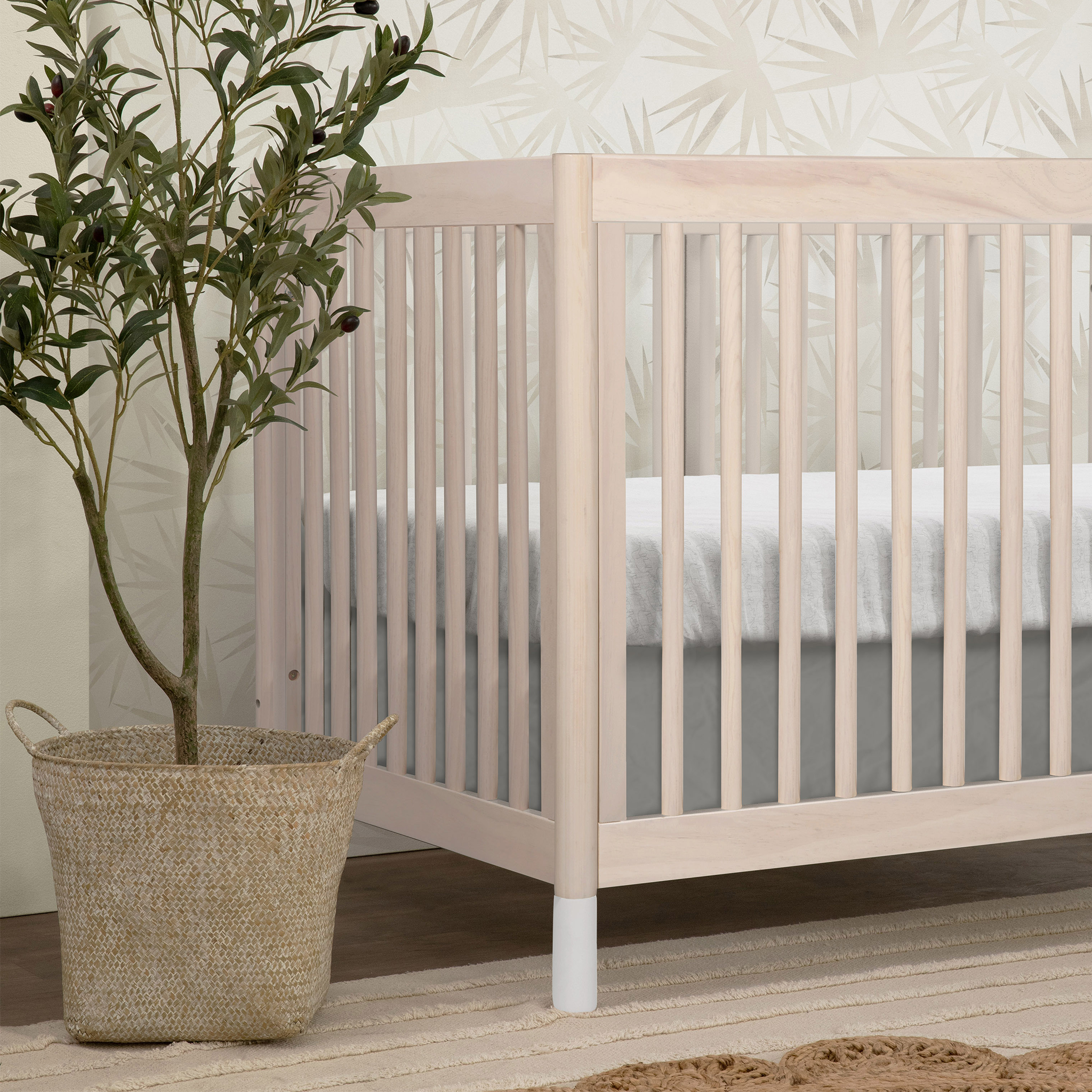 Gelato 4-in-1 Convertible Crib with Toddler Bed Conversion Kit - Tots to Teens Furniture