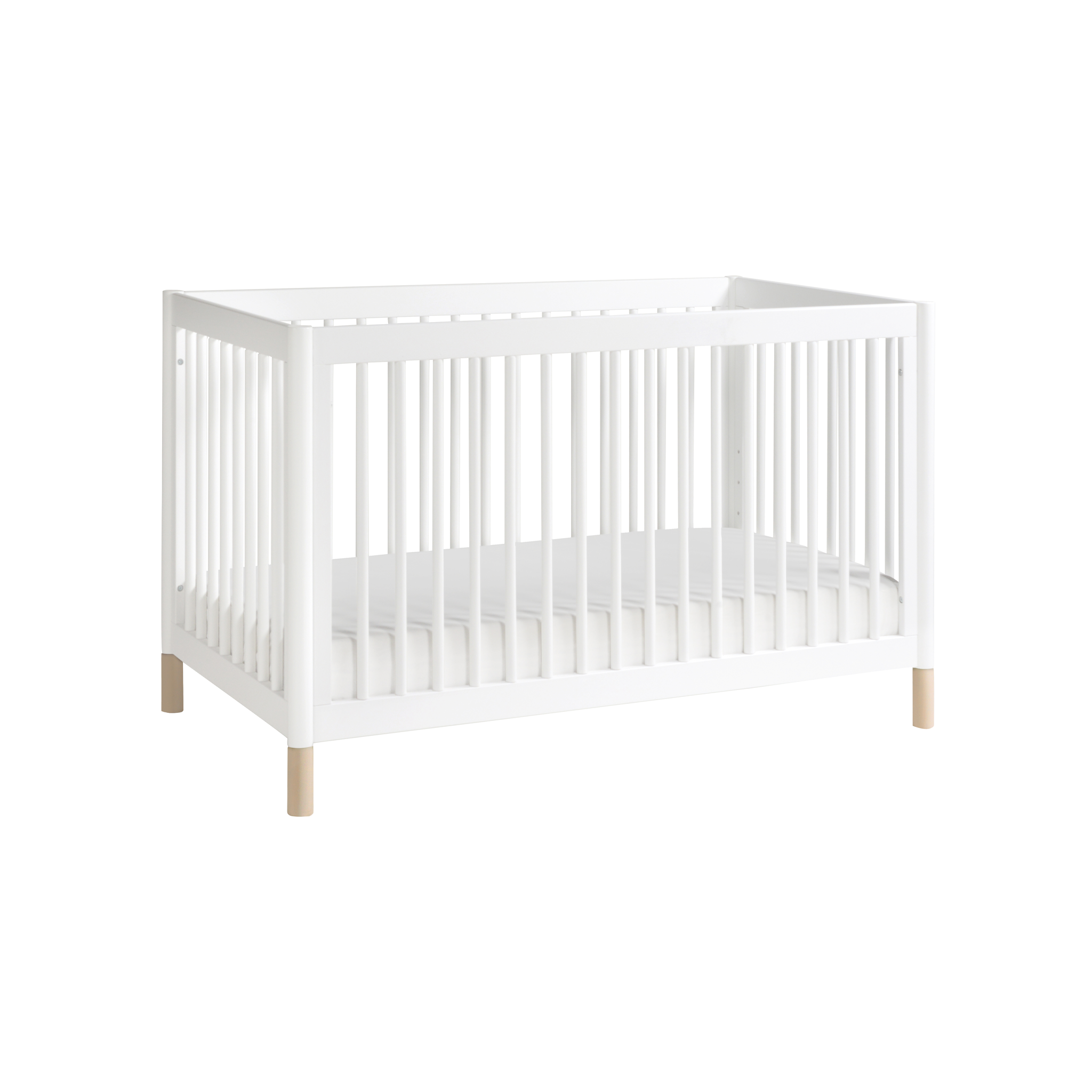 Gelato 4-in-1 Convertible Crib with Toddler Bed Conversion Kit - Tots to Teens Furniture