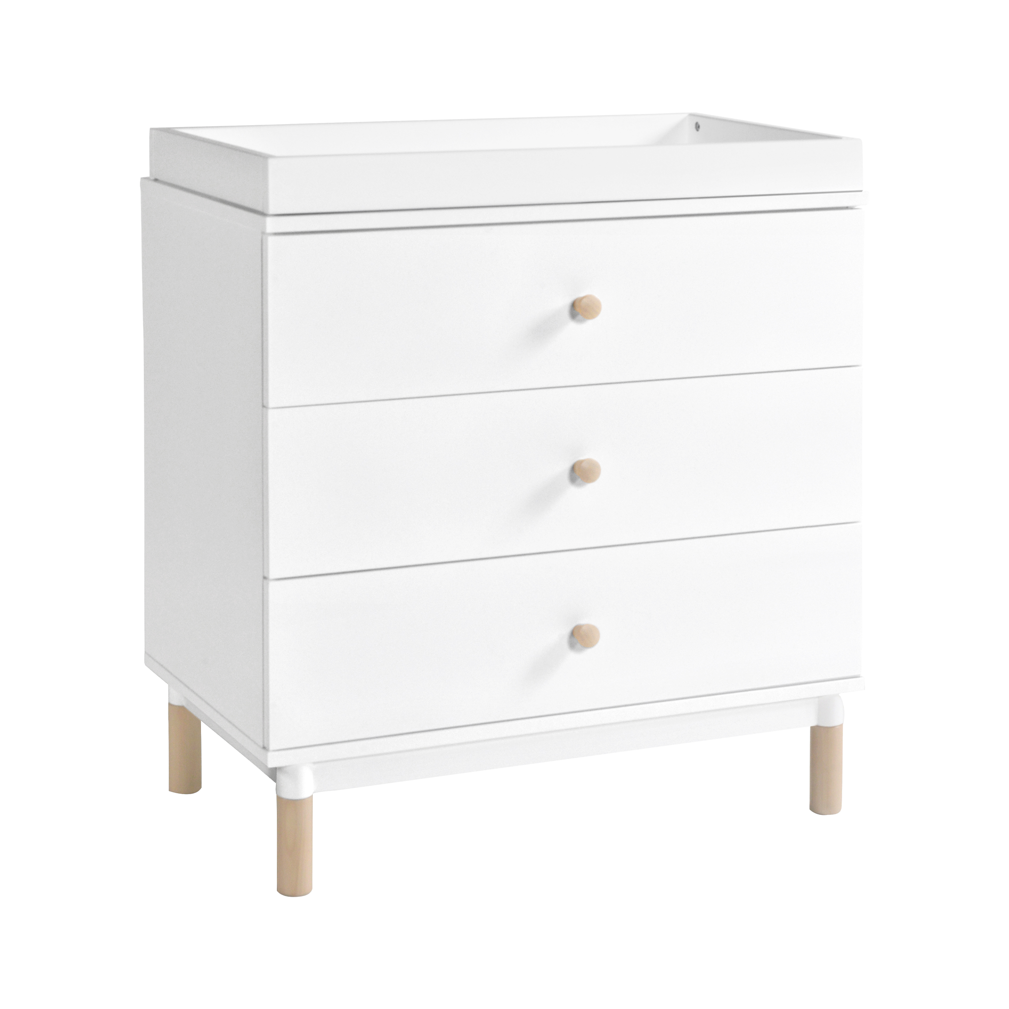 Gelato 3-Drawer Changer Dresser with Removable Changing Tray - Tots to Teens Furniture