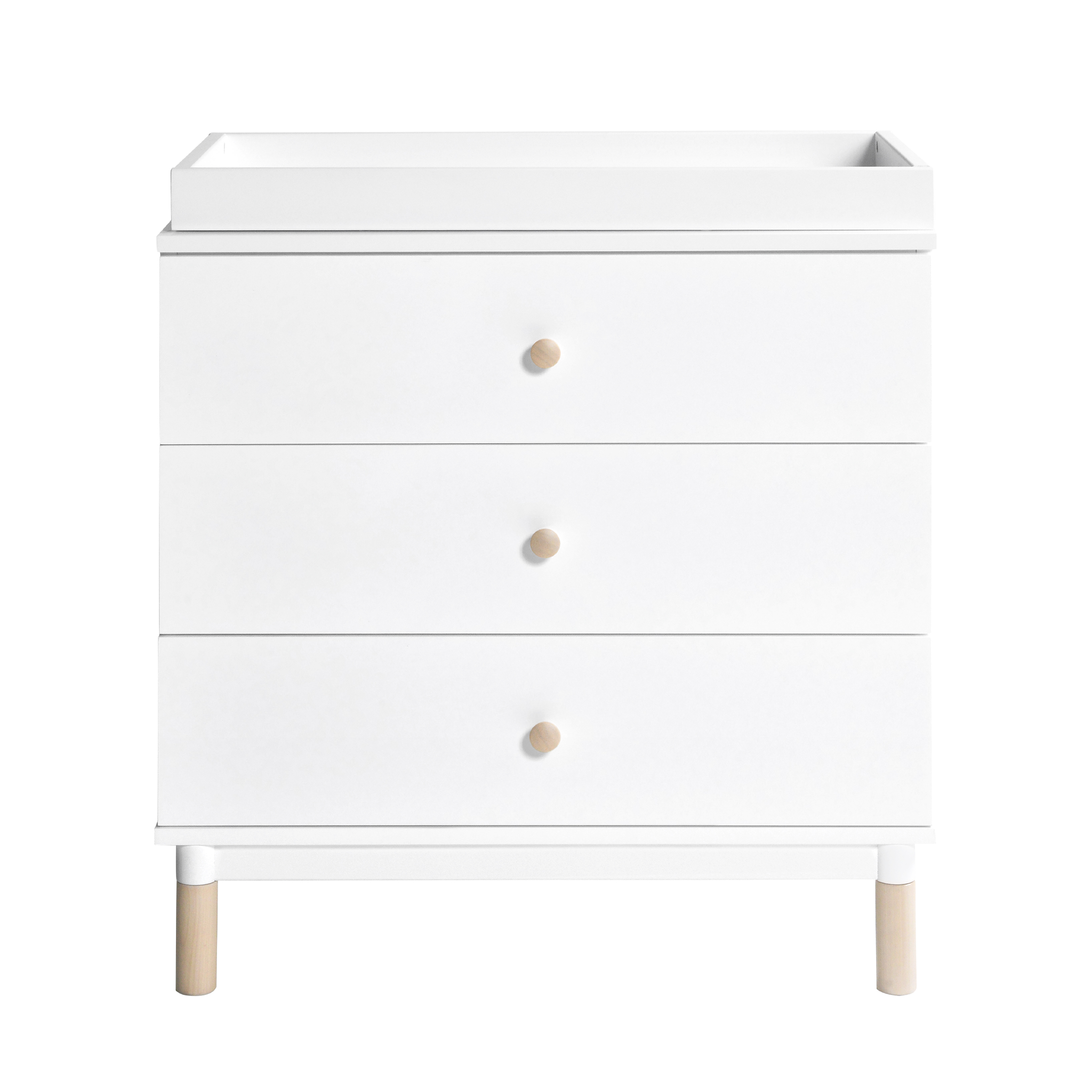 Gelato 3-Drawer Changer Dresser with Removable Changing Tray - Tots to Teens Furniture