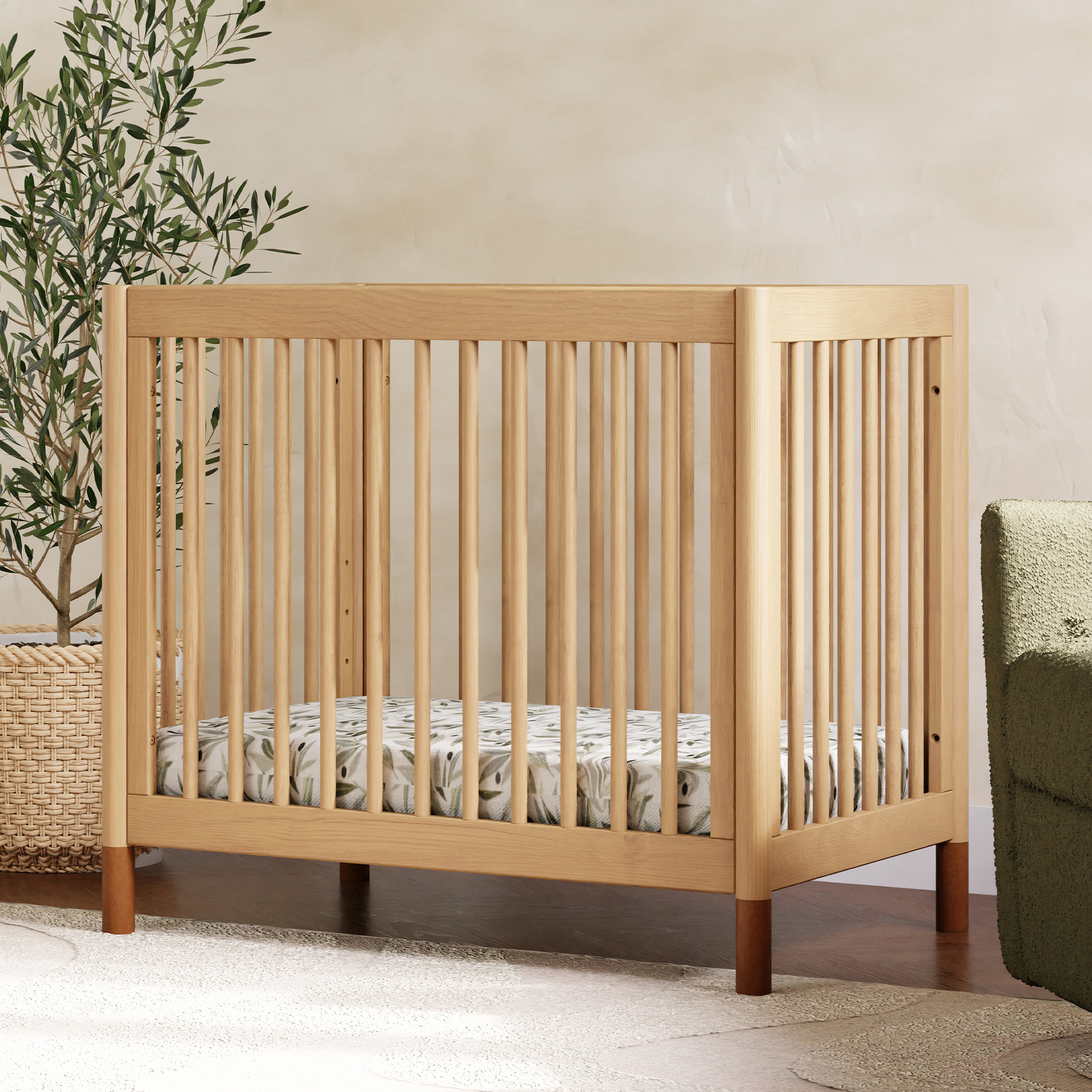 Gelato 4-in-1 Convertible Mini Crib and Twin Bed - Tots to Teens Furniture