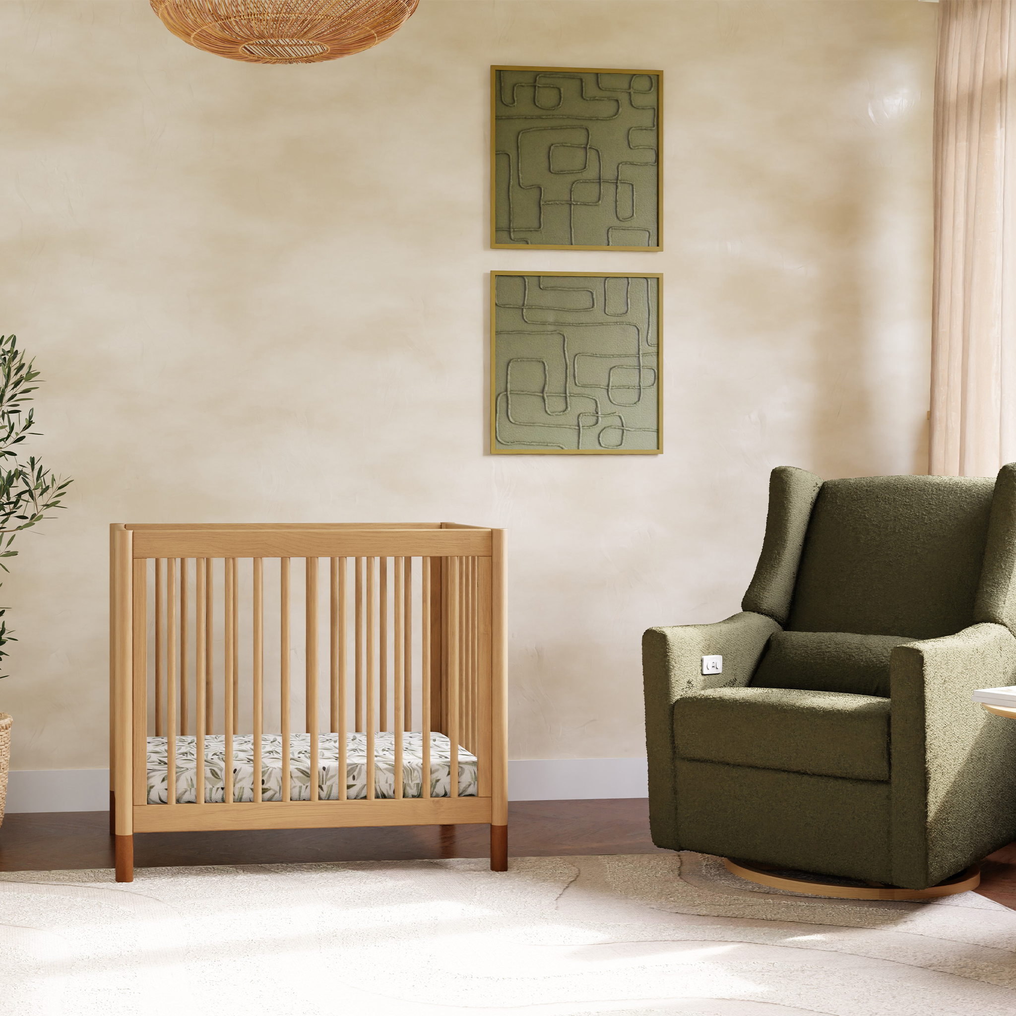 Gelato 4-in-1 Convertible Mini Crib and Twin Bed - Tots to Teens Furniture