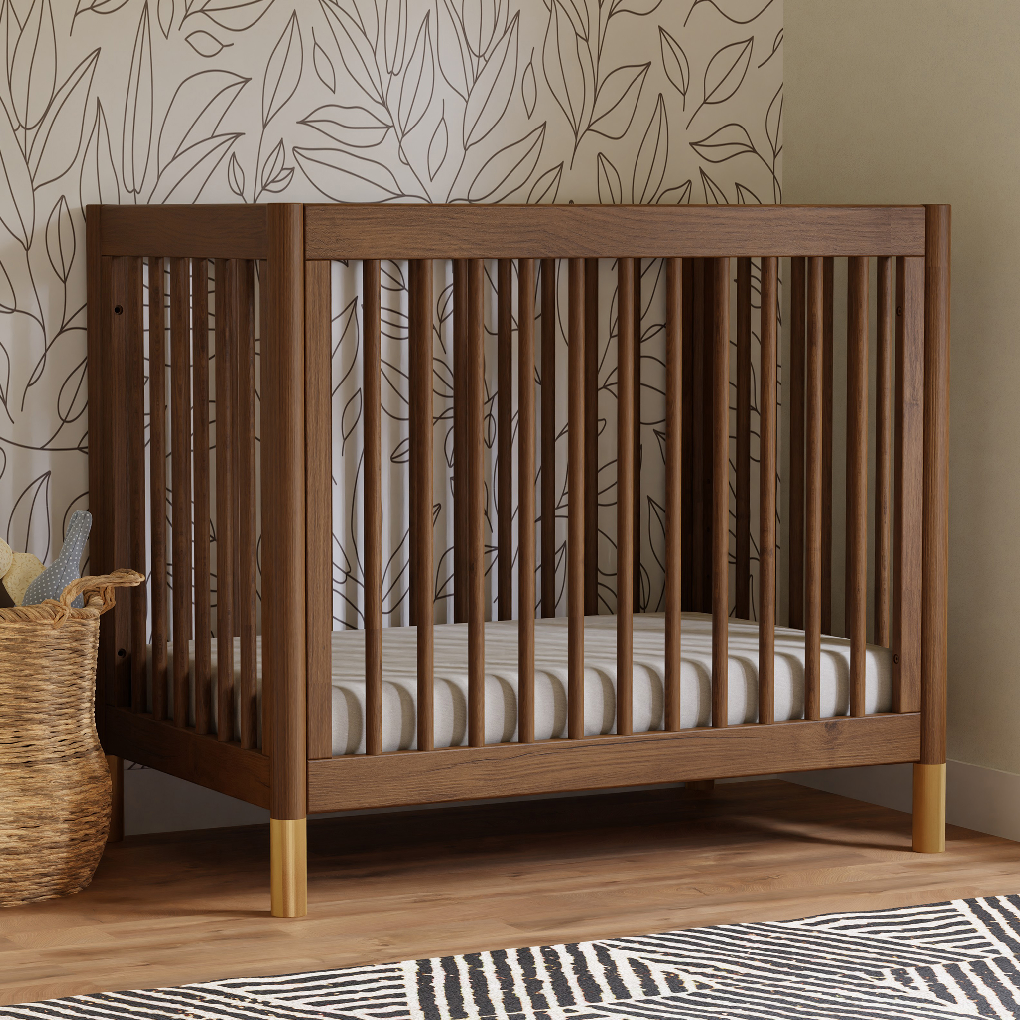 Gelato 4-in-1 Convertible Mini Crib and Twin Bed - Tots to Teens Furniture