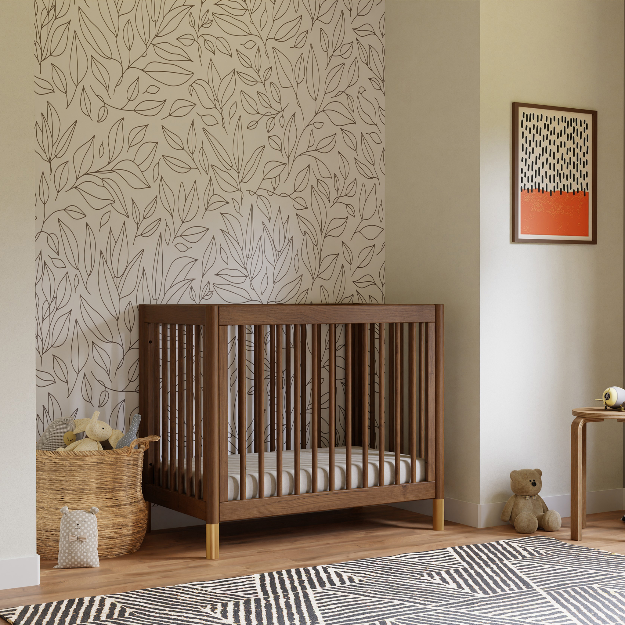 Gelato 4-in-1 Convertible Mini Crib and Twin Bed - Tots to Teens Furniture