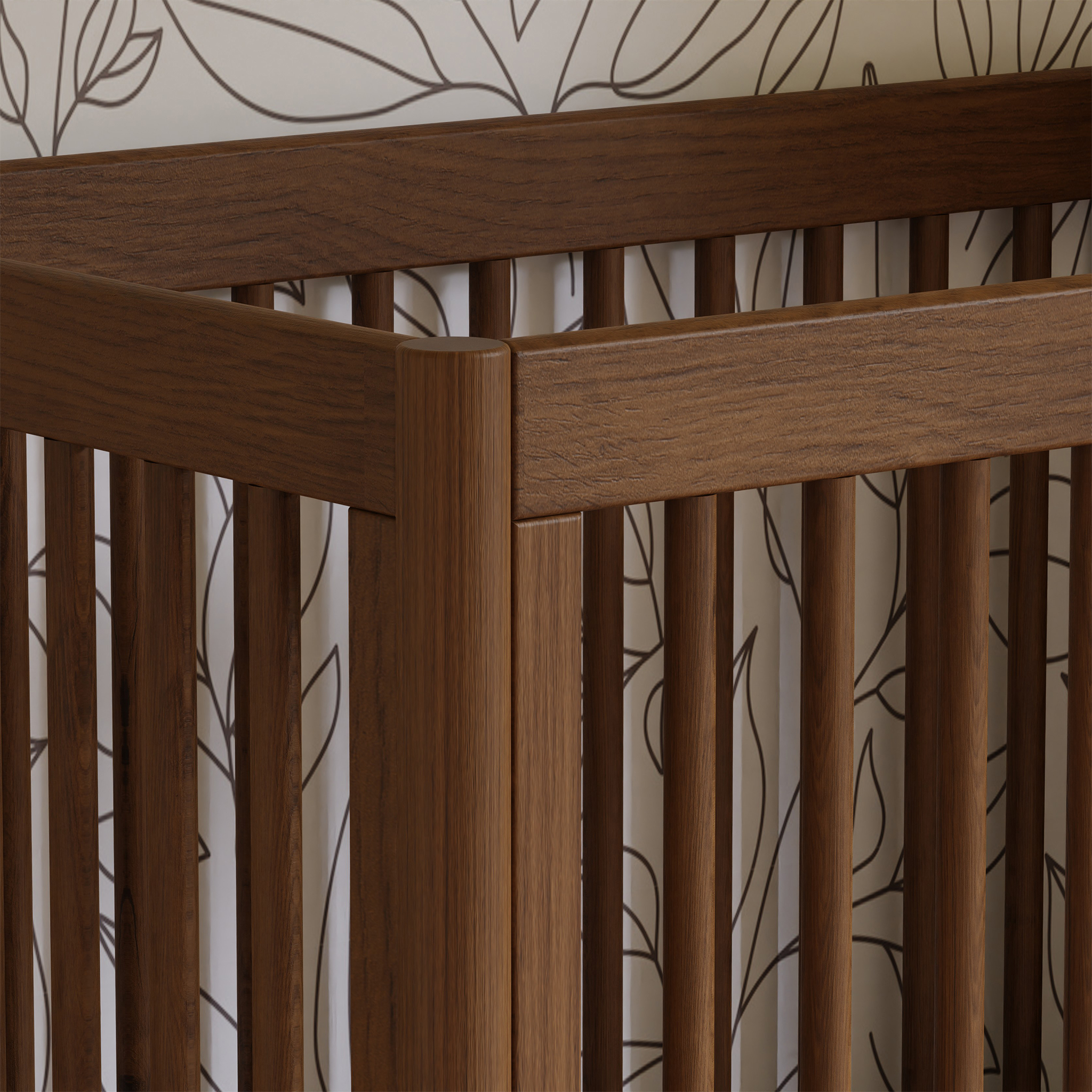 Gelato 4-in-1 Convertible Mini Crib and Twin Bed - Tots to Teens Furniture