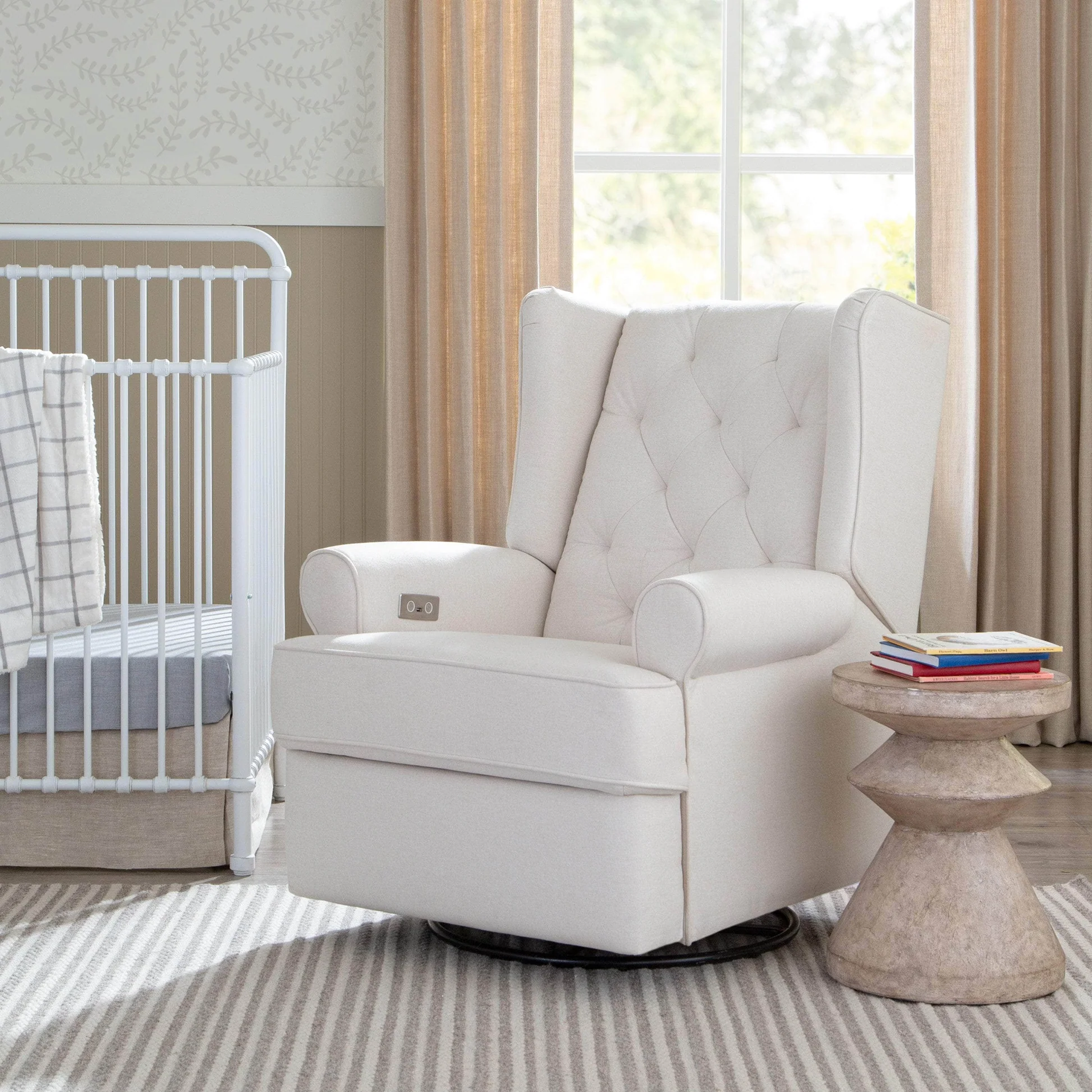 Harbour Power Swivel Glider Recliner - Tots to Teens Furniture