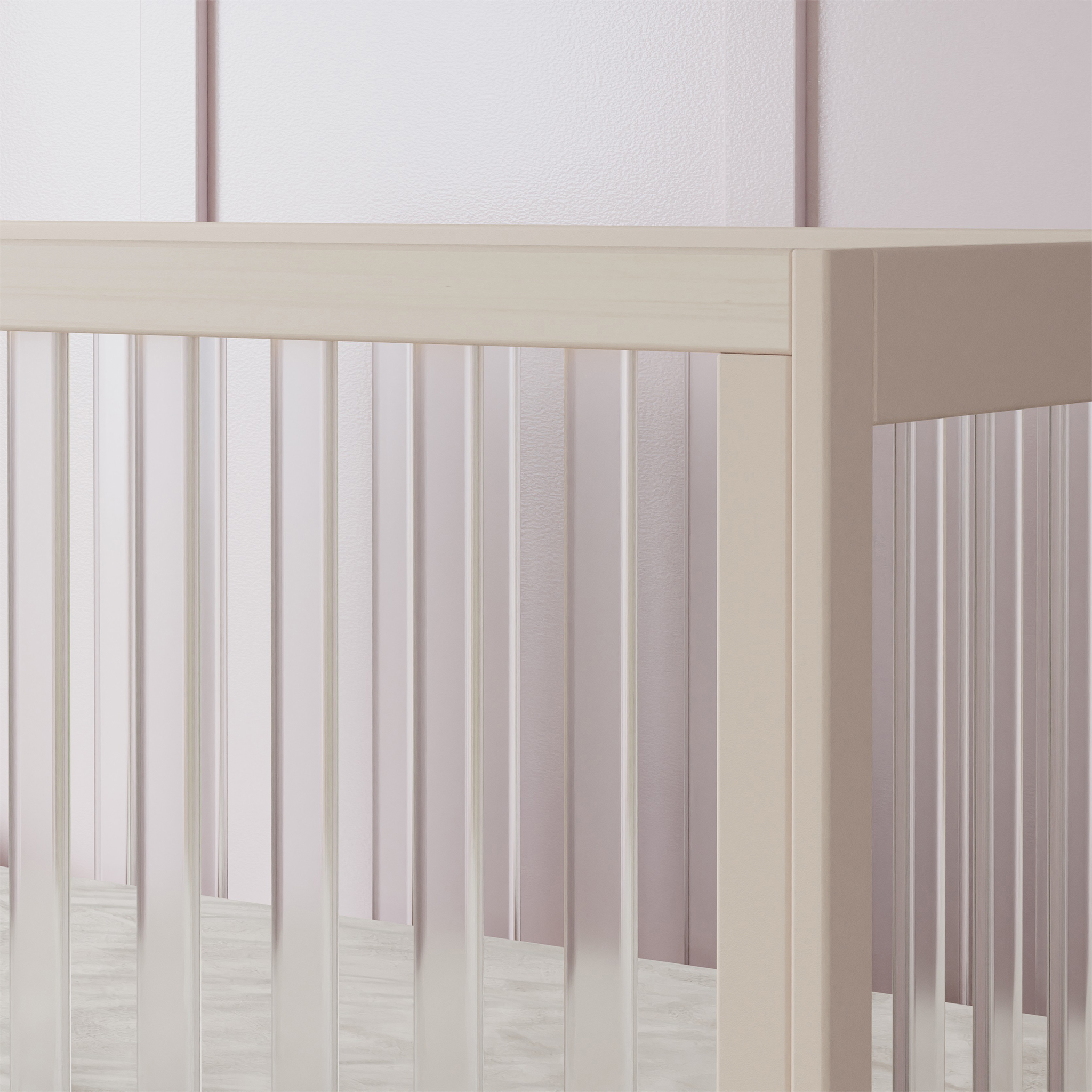 Harlow 3-in-1 Convertible Crib w/Toddler Bed Conversion Kit - Tots to Teens Furniture