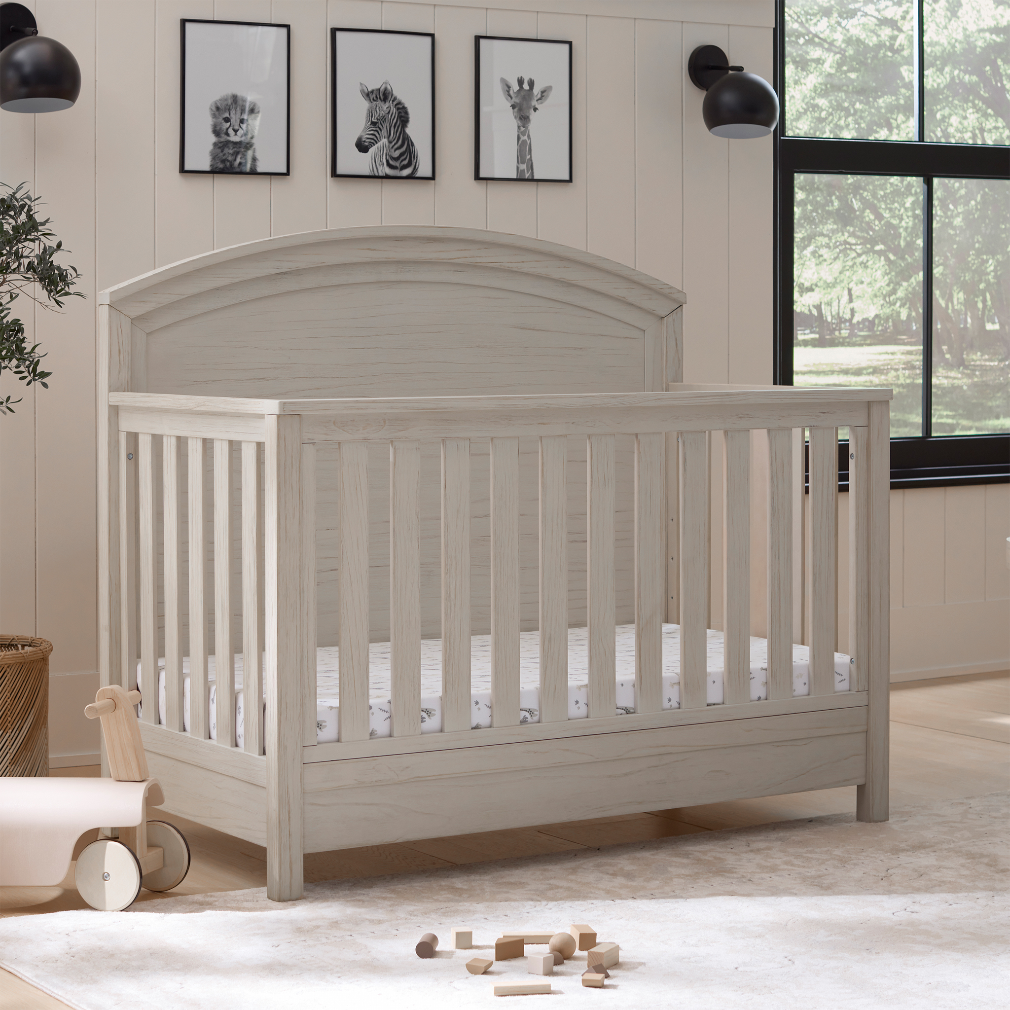 Hemsted 4-in-1 Convertible Crib - Tots to Teens Furniture