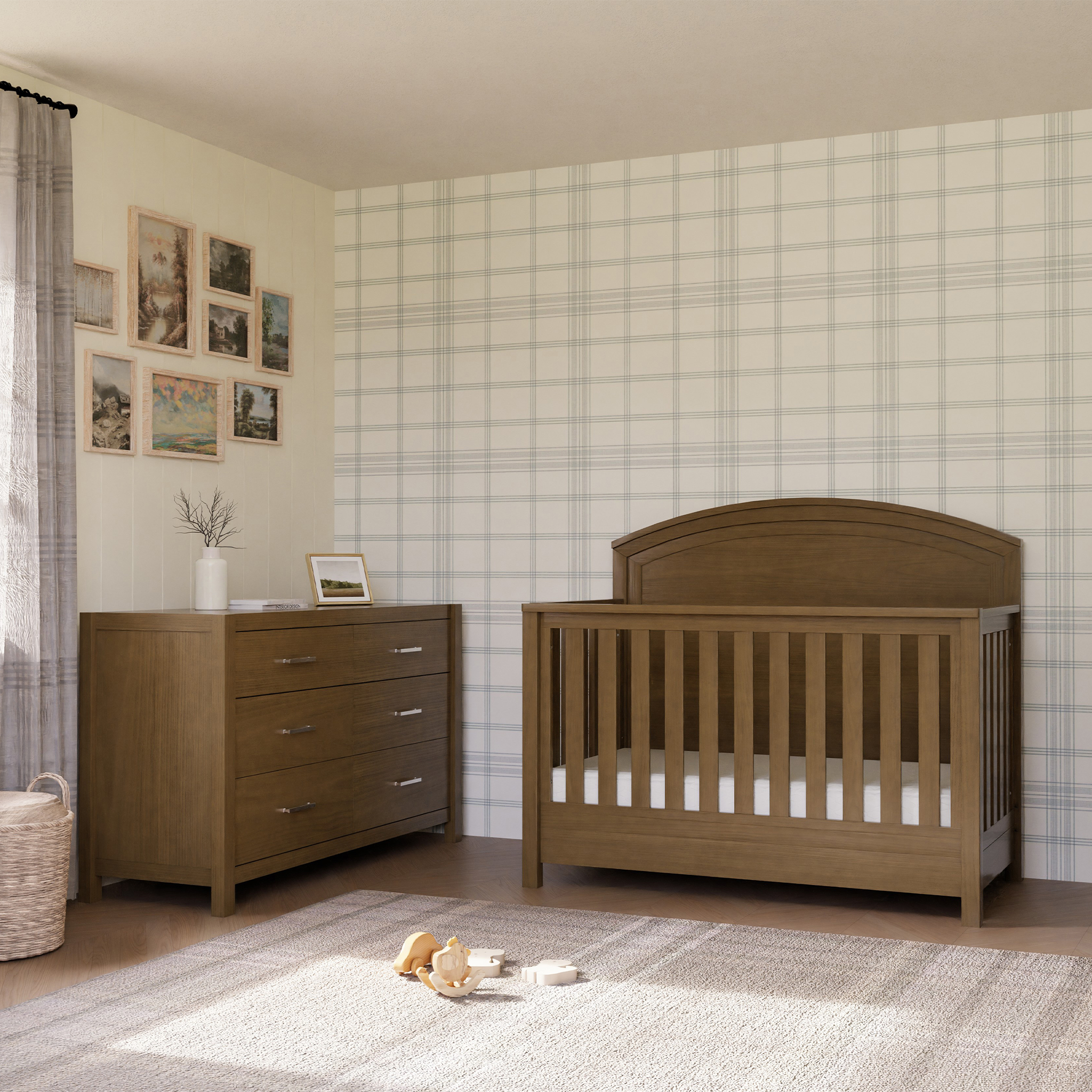 Hemsted 4-in-1 Convertible Crib - Tots to Teens Furniture