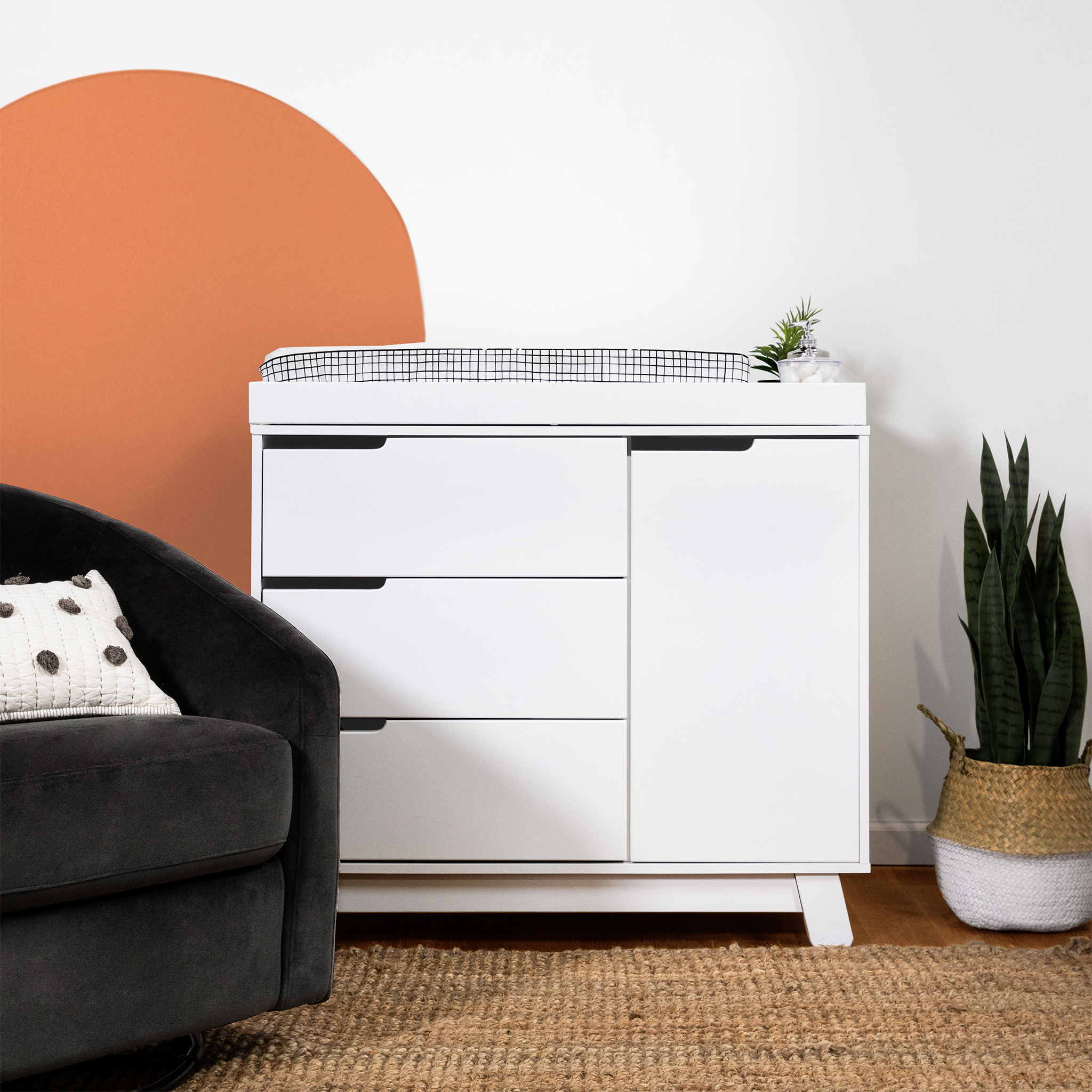 Hudson 3 Drawer Changer Dresser - Tots to Teens Furniture