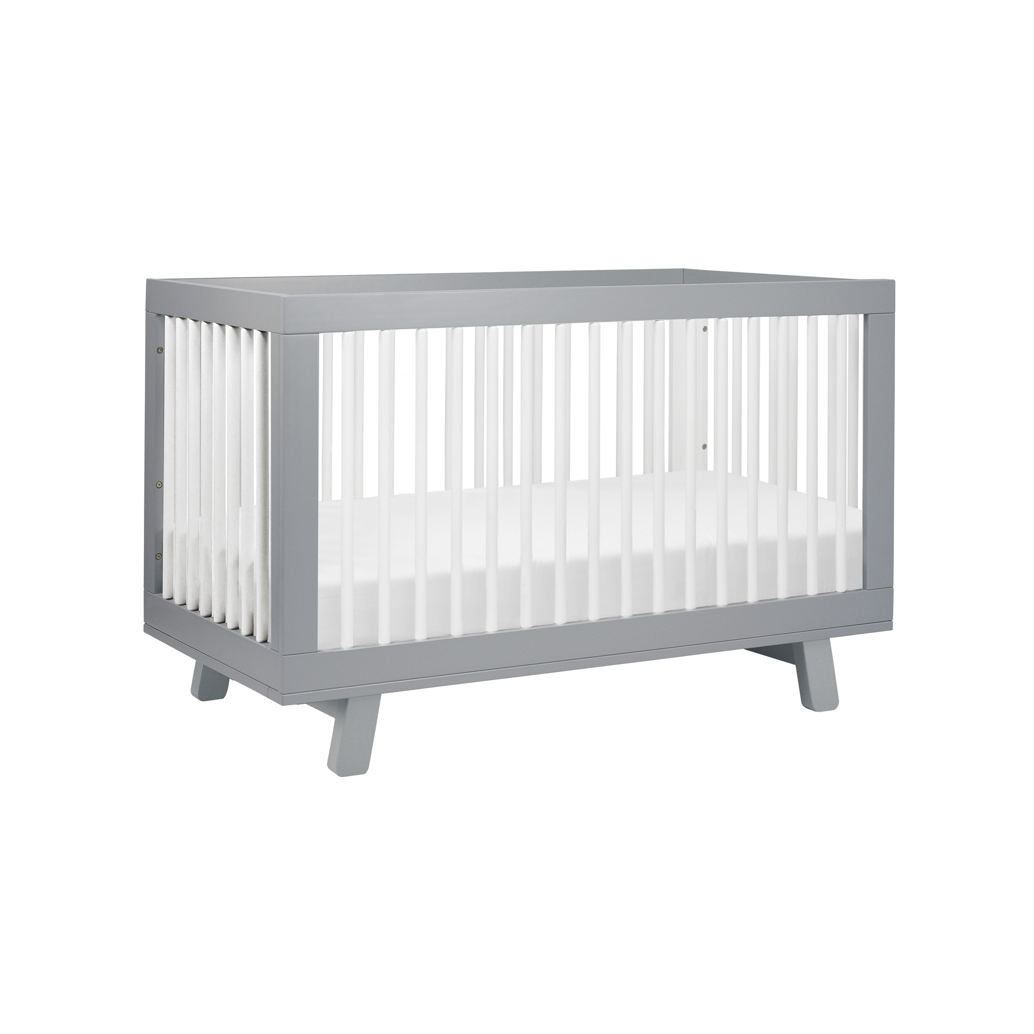 Hudson 3 in 1 Convertible Crib with Toddler Bed Conversion Kit - Tots to Teens Furniture