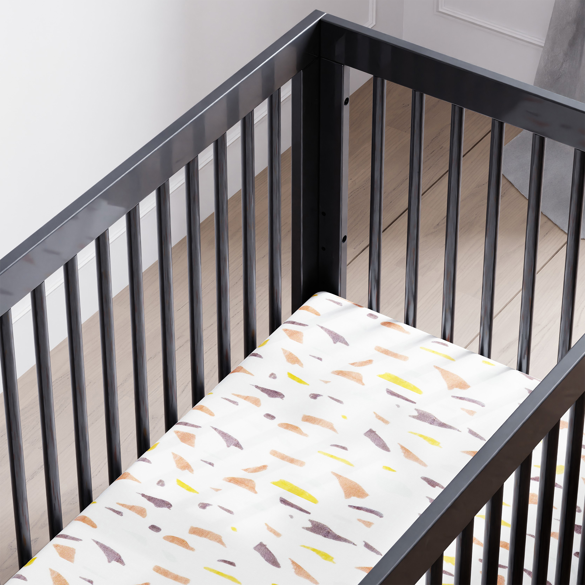 Hudson 3 in 1 Convertible Crib with Toddler Bed Conversion Kit - Tots to Teens Furniture