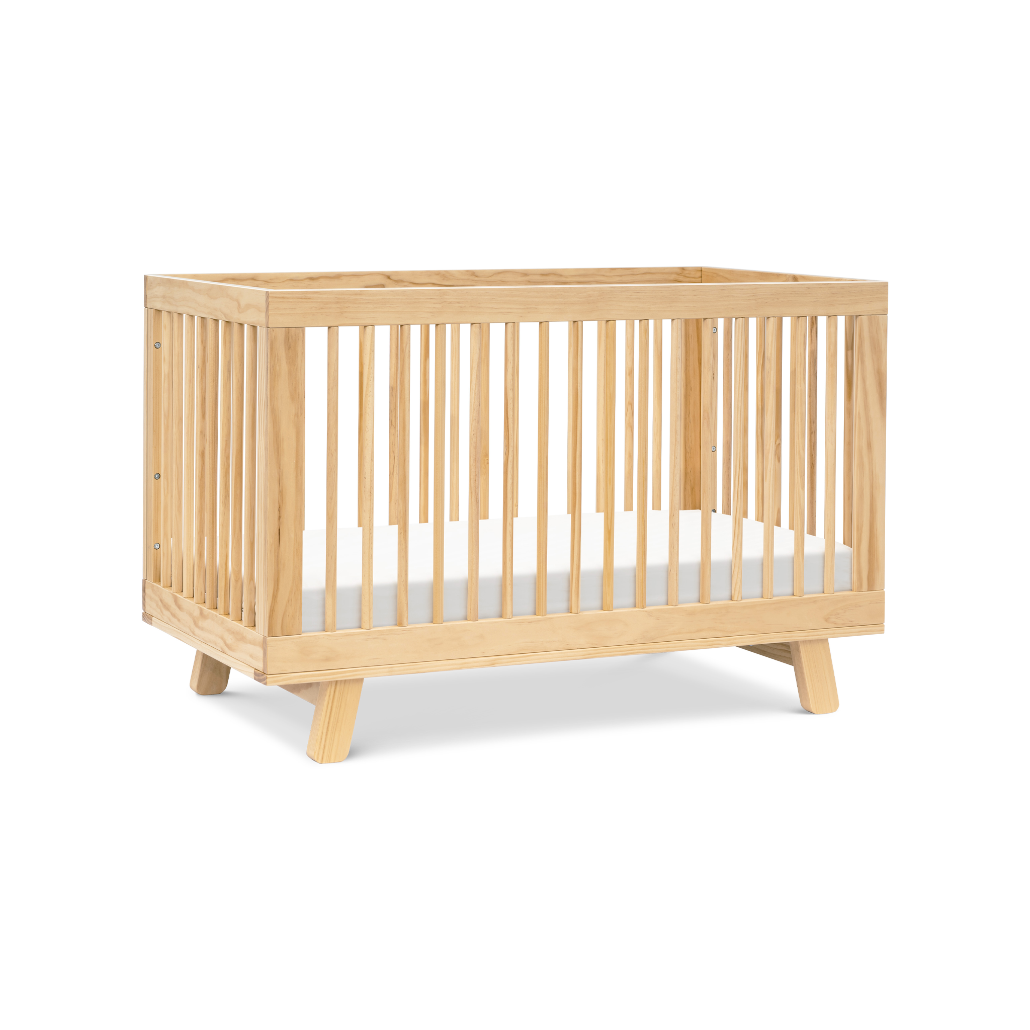 Hudson 3 in 1 Convertible Crib with Toddler Bed Conversion Kit - Tots to Teens Furniture