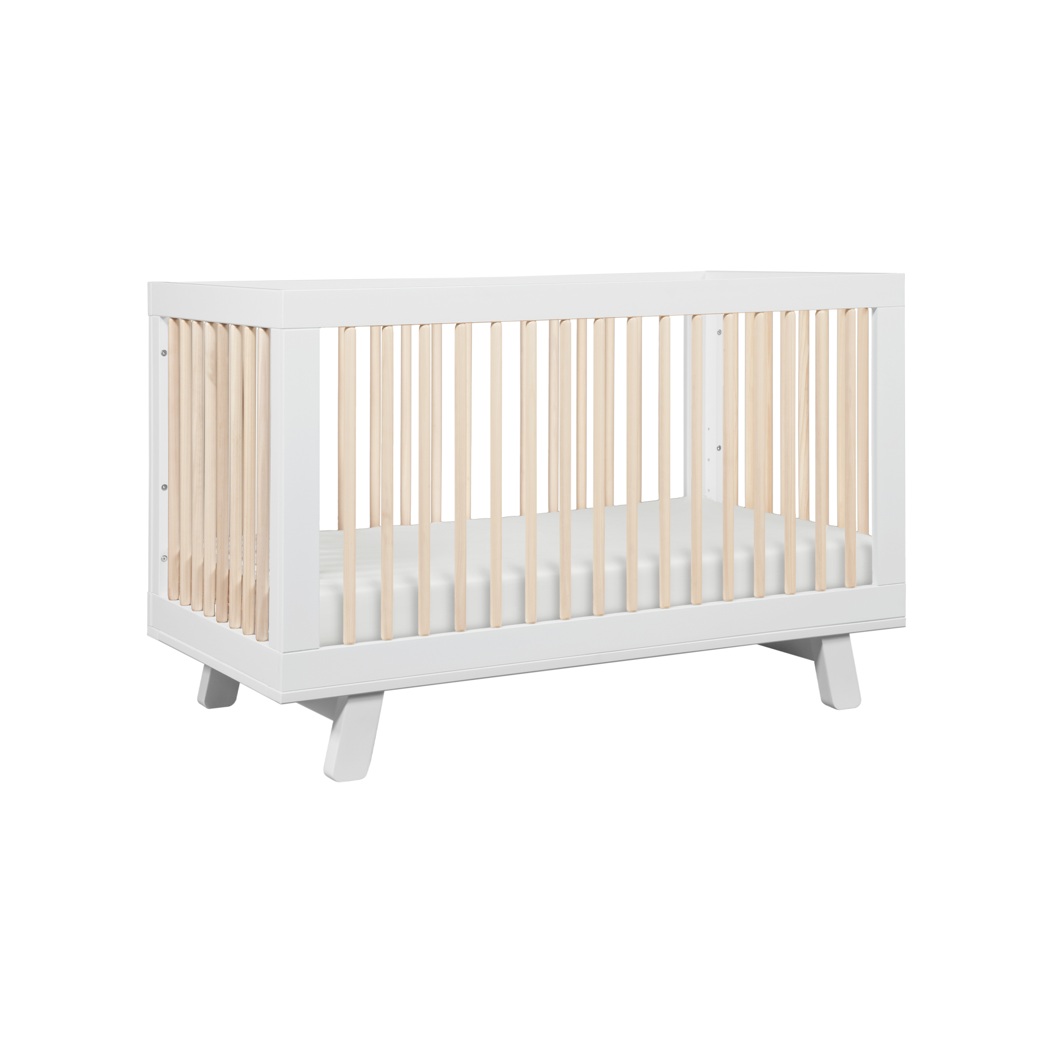 Hudson 3 in 1 Convertible Crib with Toddler Bed Conversion Kit - Tots to Teens Furniture