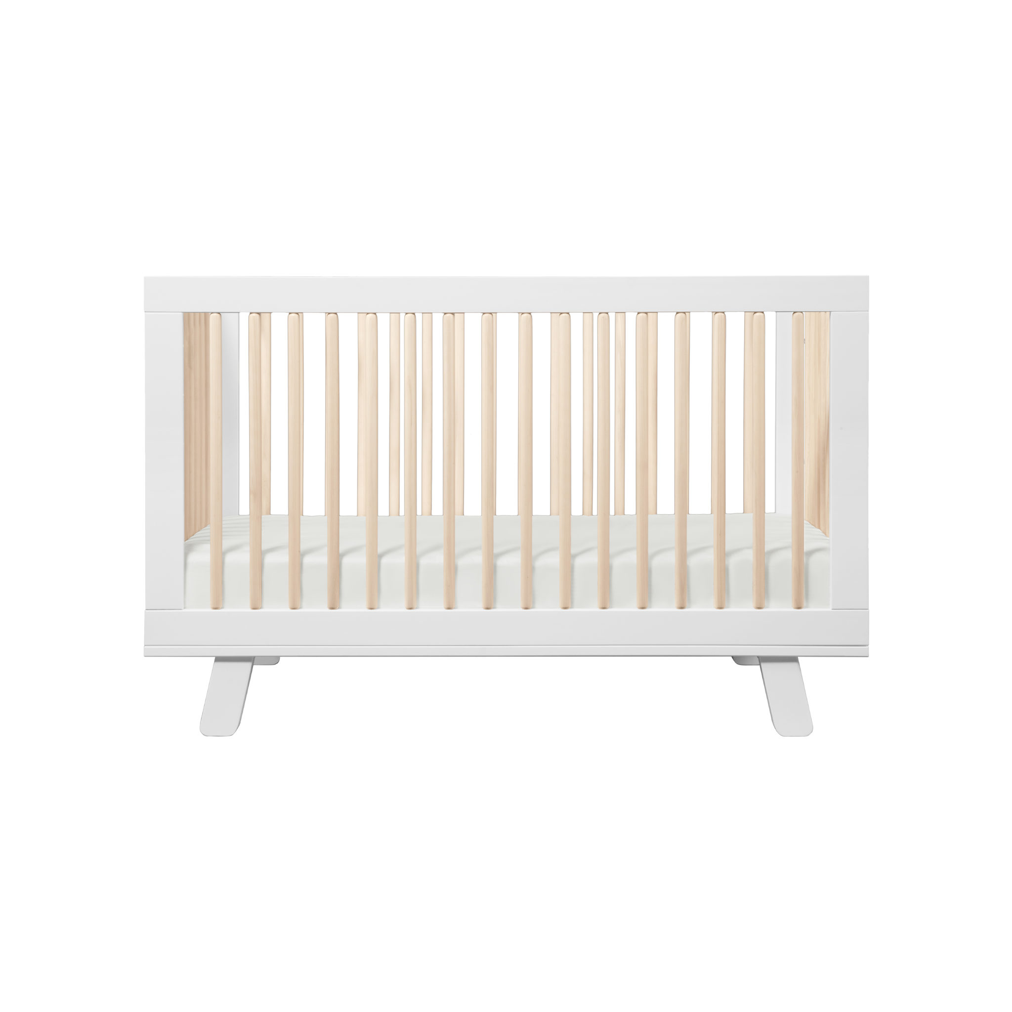 Hudson 3 in 1 Convertible Crib with Toddler Bed Conversion Kit - Tots to Teens Furniture